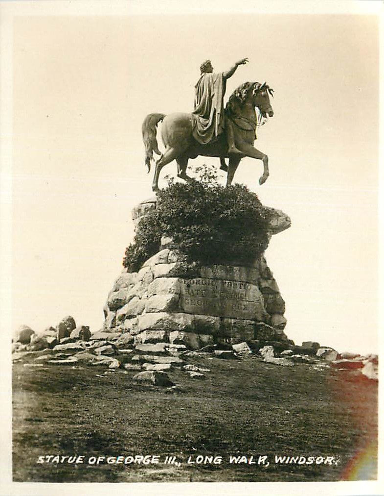 CPM Statue of George II Long Walk Windsor 