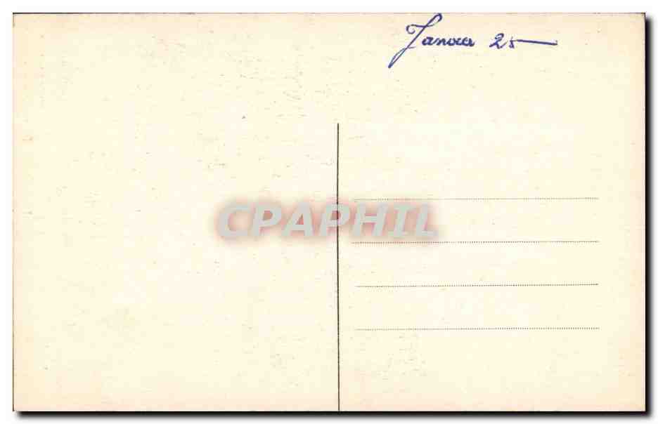 Lyon CPA Basilique de ND de Fourviere Orsel Voeu de 1832 Lion — Verso