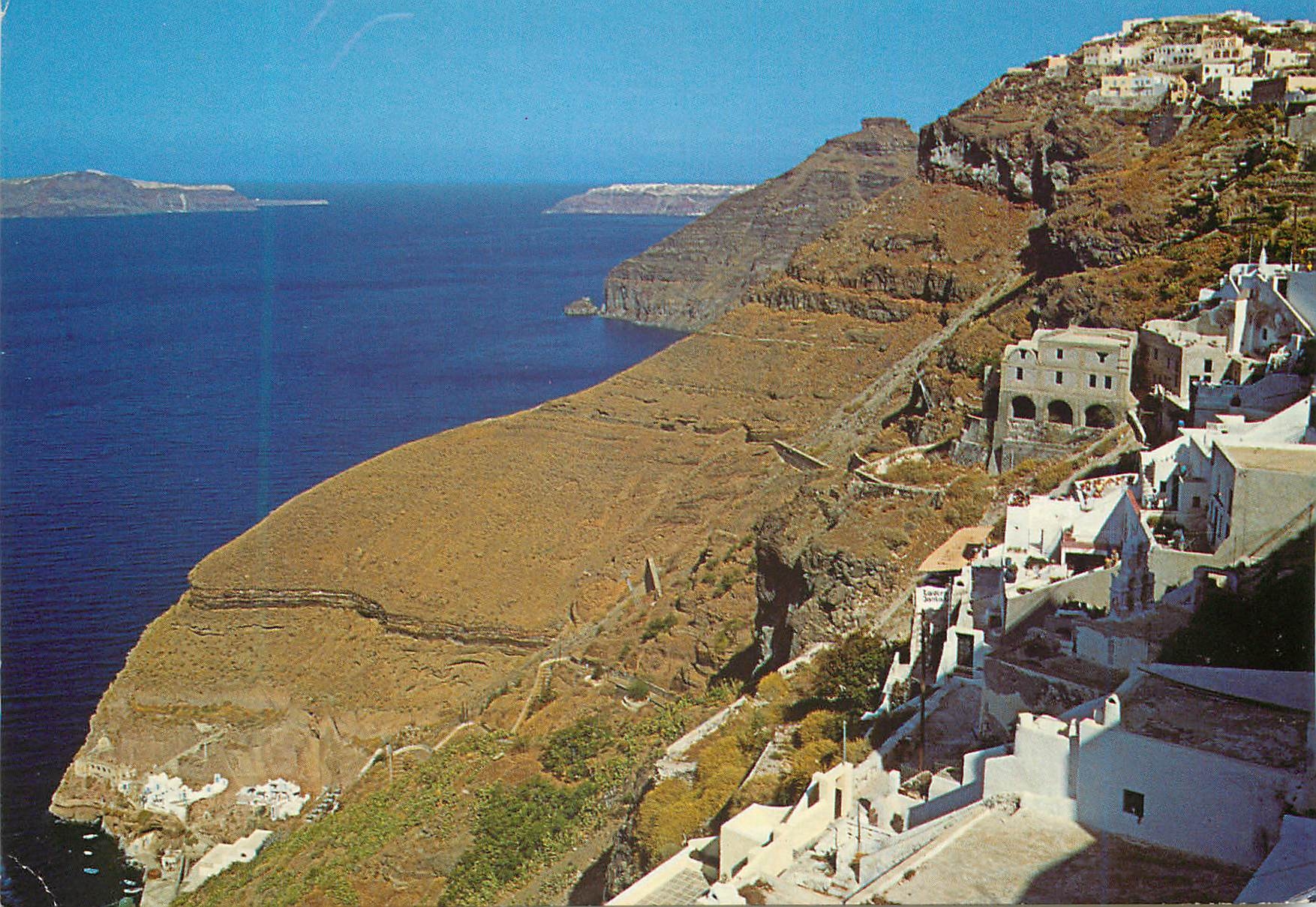CPM Santorine Thera Vue Partielle de Phira