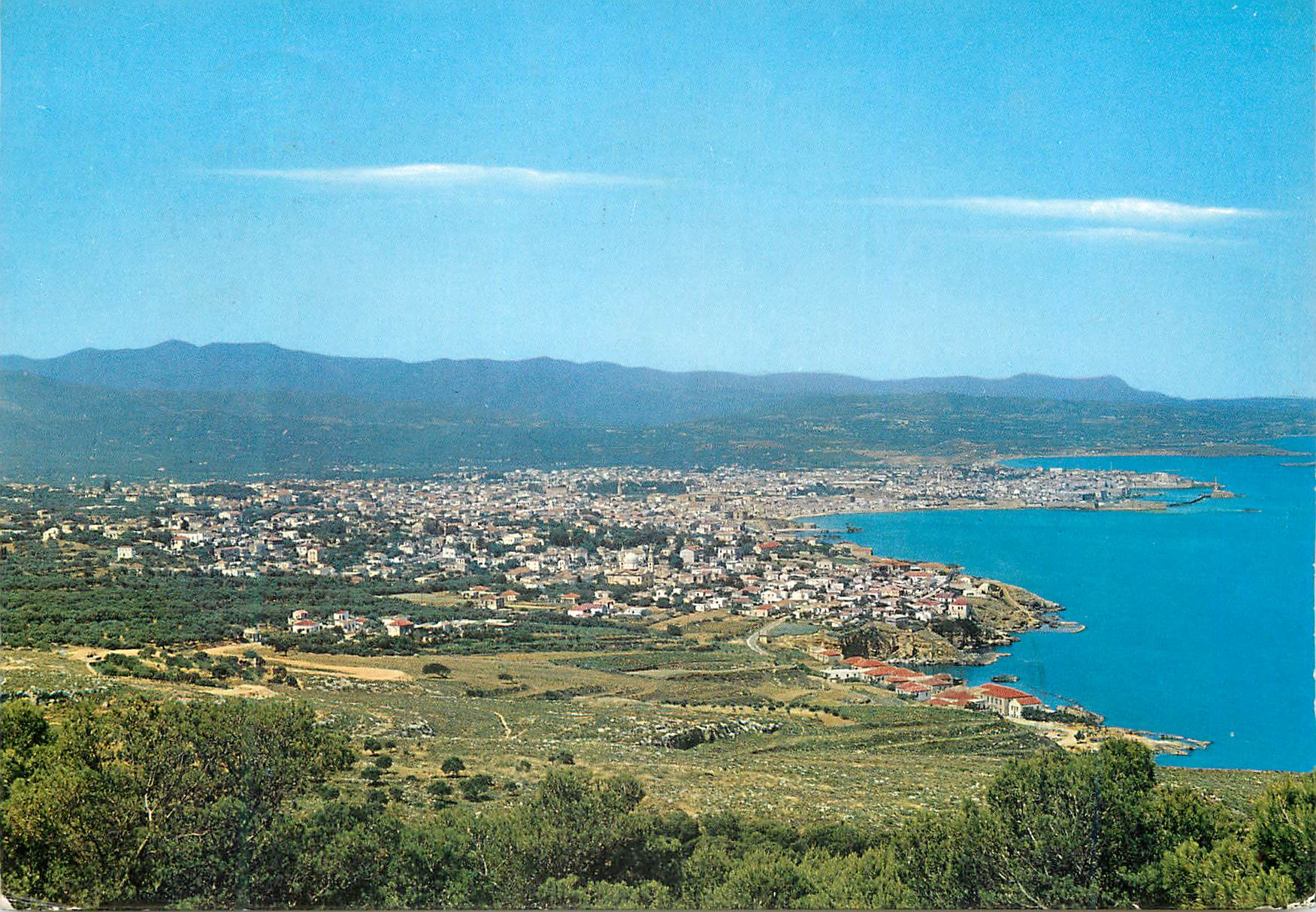 CPM La Canee Un vue Prise de L'Acrotiri