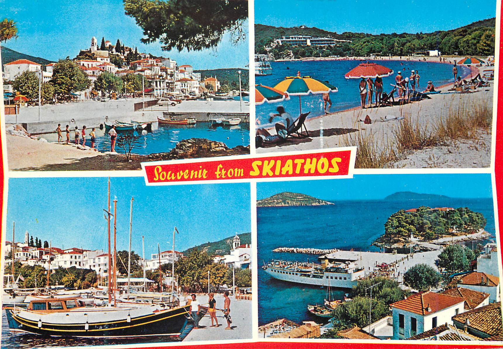 CPM Souvenir from Skiathos