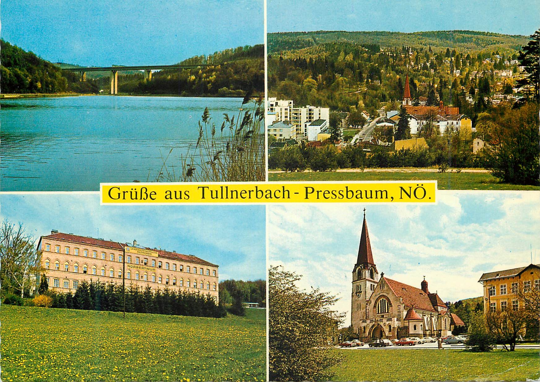 CPM Tullnerbach Sommerfrische im Wienerwald Norbetinum Kirche