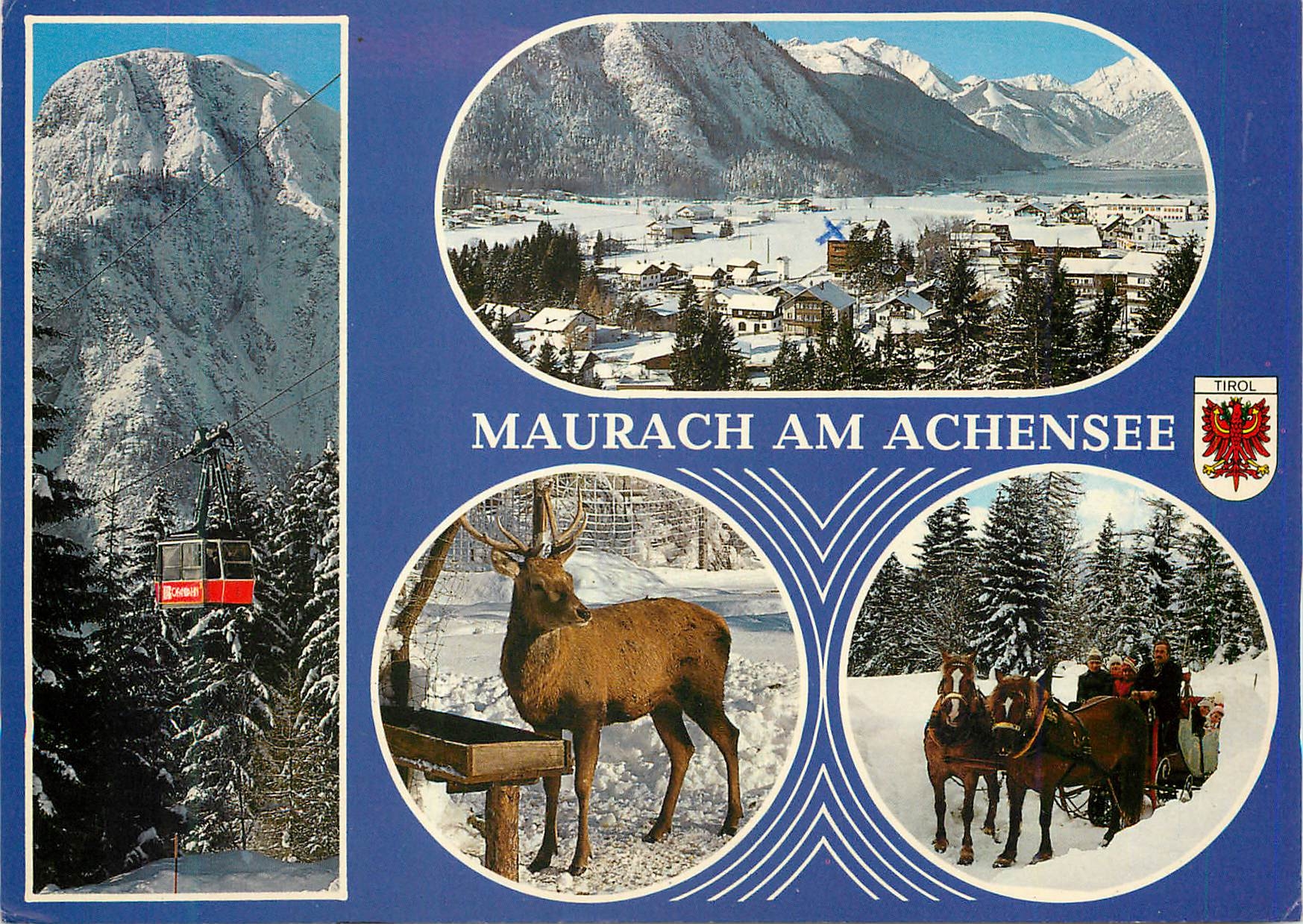 CPM Maurach am Achensee WinterguBe aus Maurach am Achensee Tirol