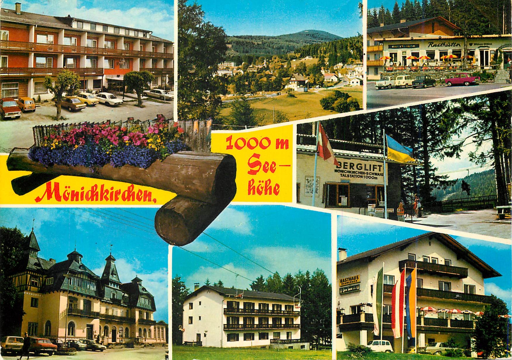 CPM Sommerfrische Monichwald 620 1740 Seehohe am FuBe der Wechsel Sudselte A 8252 Monichwald