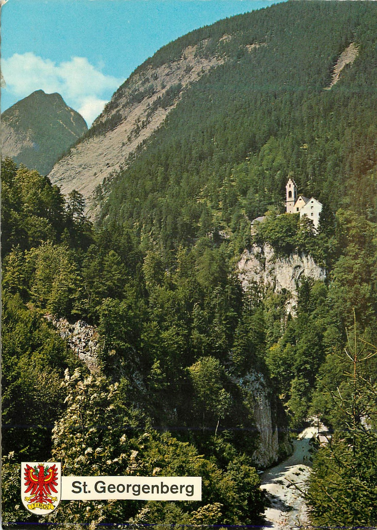 CPM St Georgenberg bei Schwaz 980m Felsenkloster 