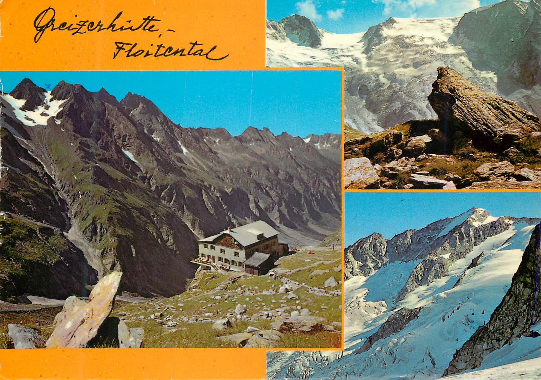 CPM Greizerhutte der Sektion Greiz Dav 2226m Zillertal Tirol
