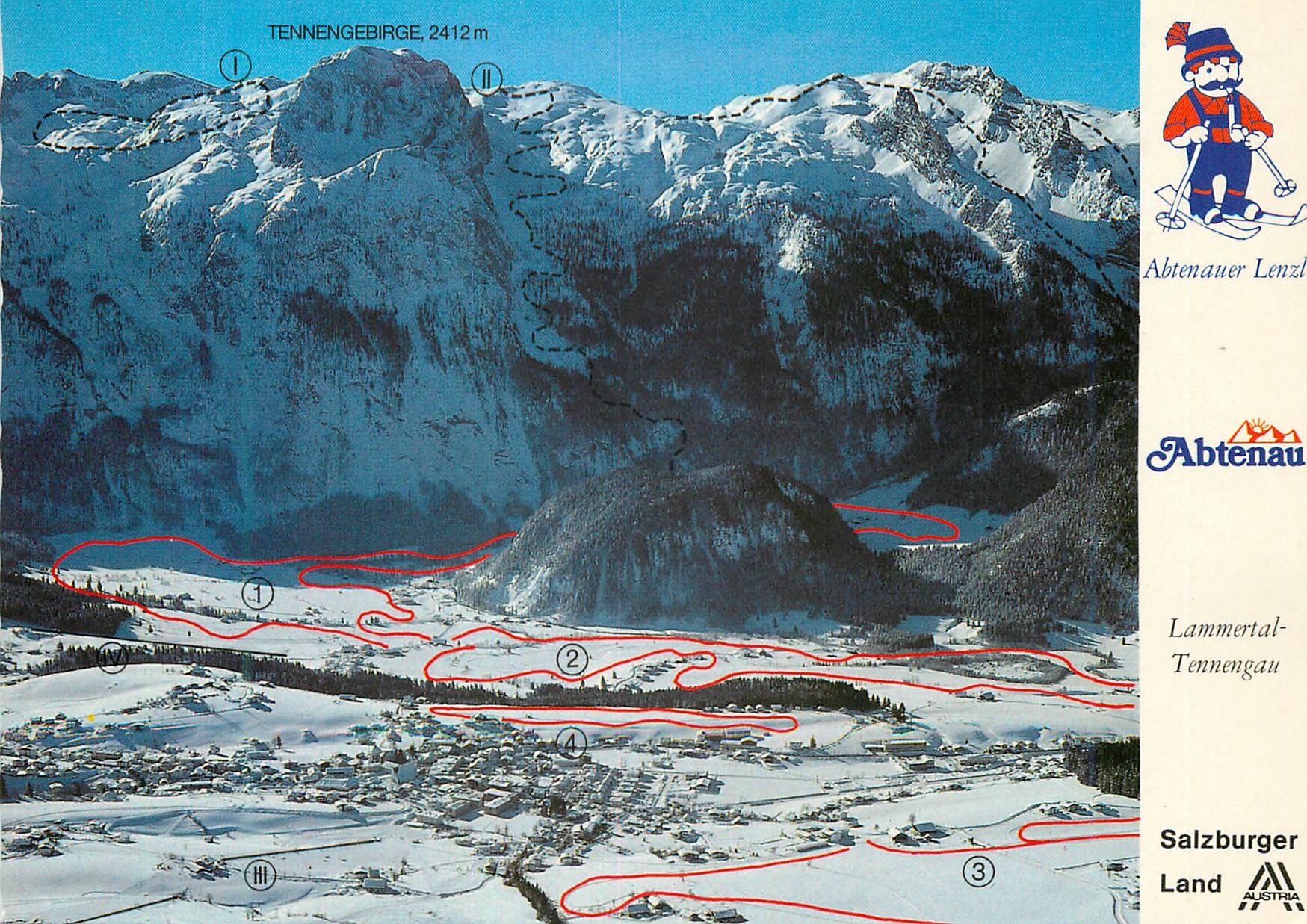 CPM Wintersportort im Lammertal Abtenau 712m