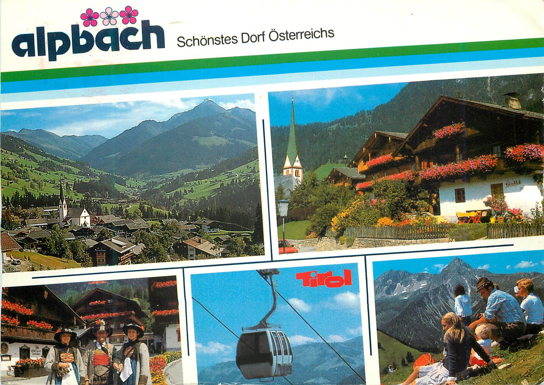 CPM Schonstes Dorf Osterreichs Blumendorf Alpbach Tirol