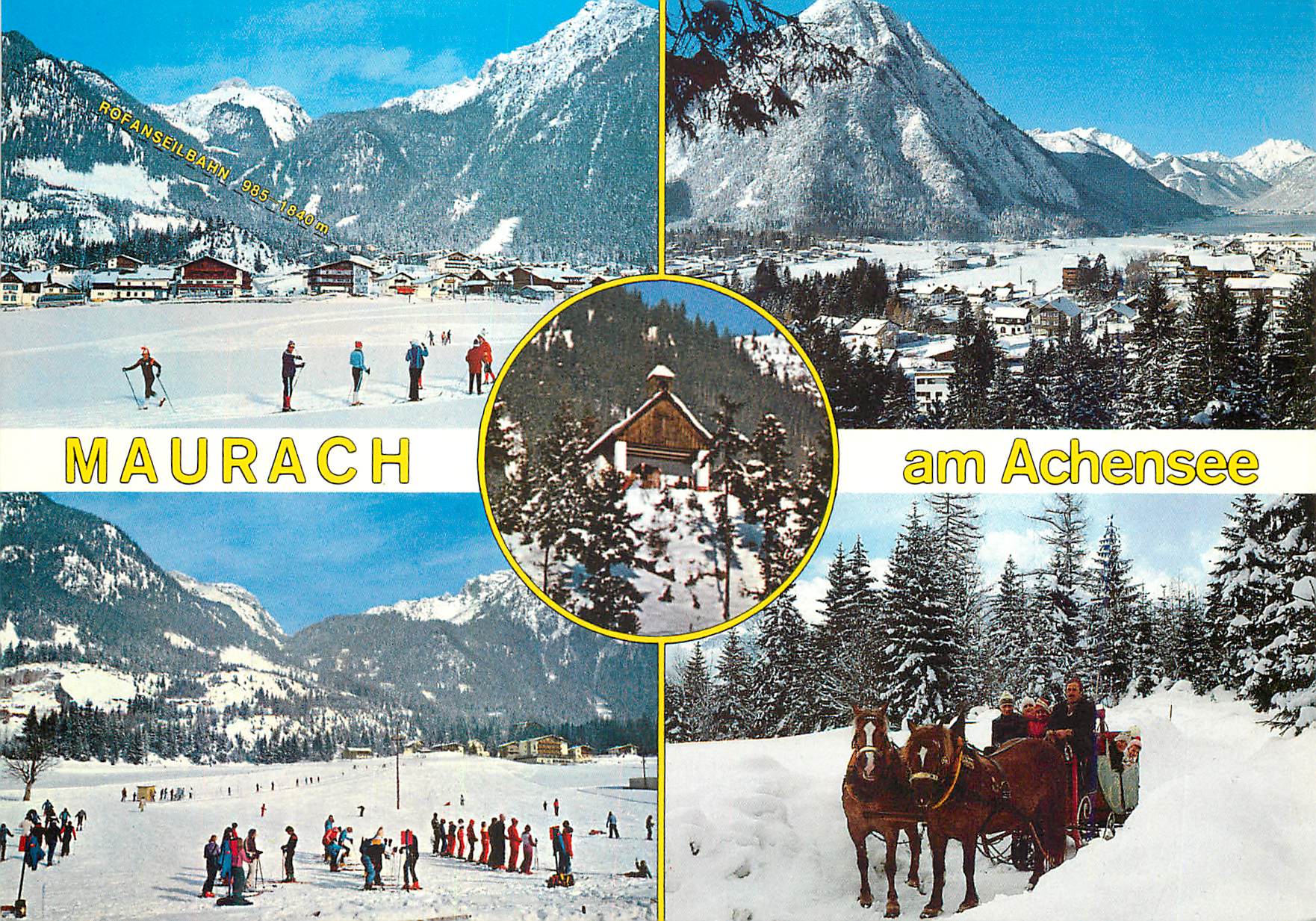 CPM Wintersportzentrum Maurach am Achensee 940m Tirol