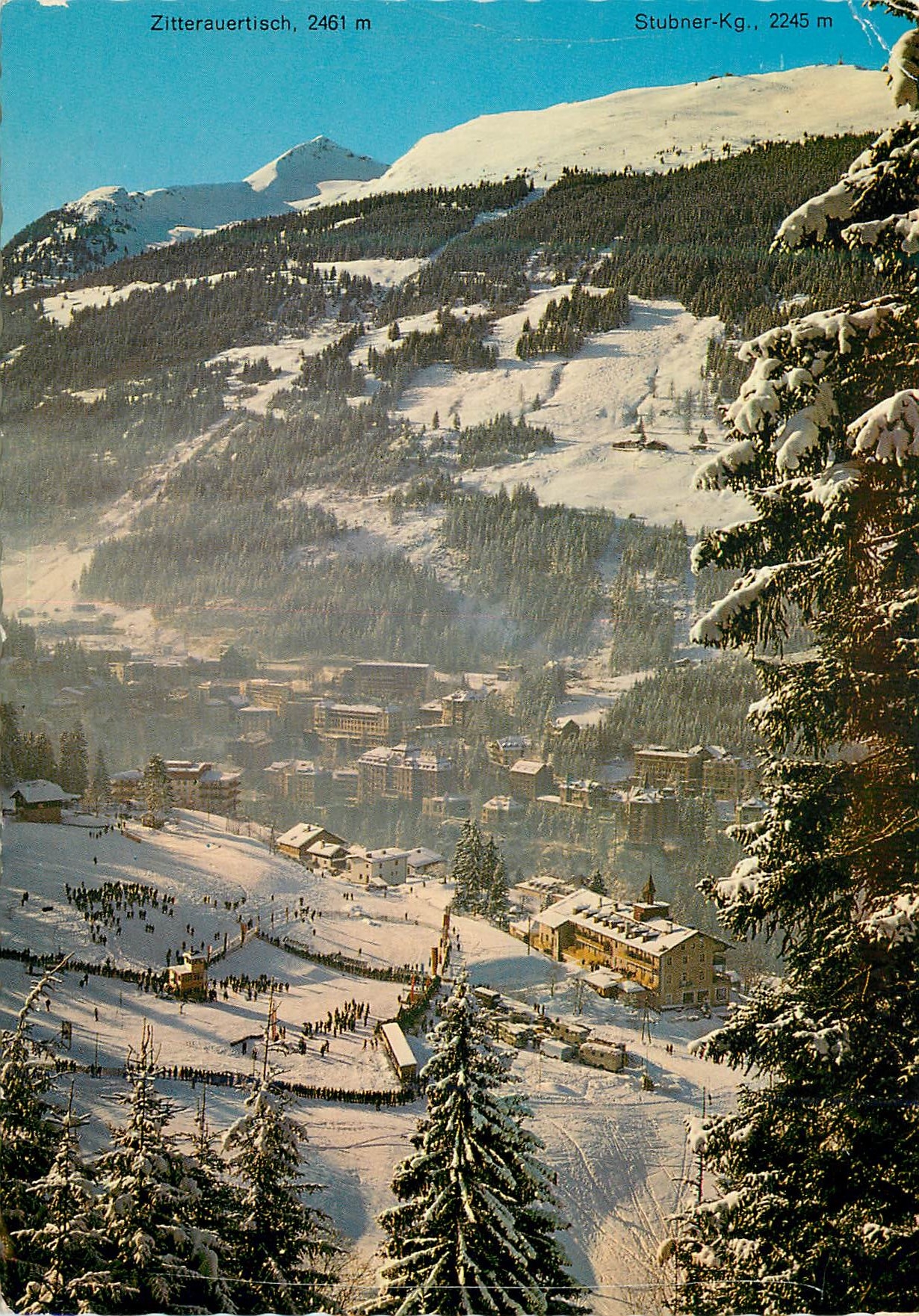 CPM Weltkurort und Wintersportplatz Badgastein Land Salzburg