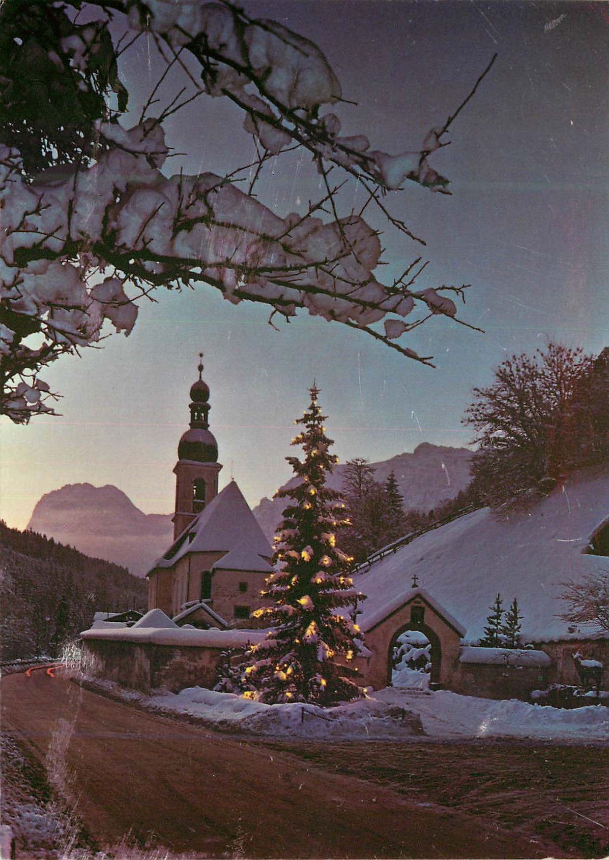 CPM Frohliche Weihnachten und ein Gluckliches Neues Jahr