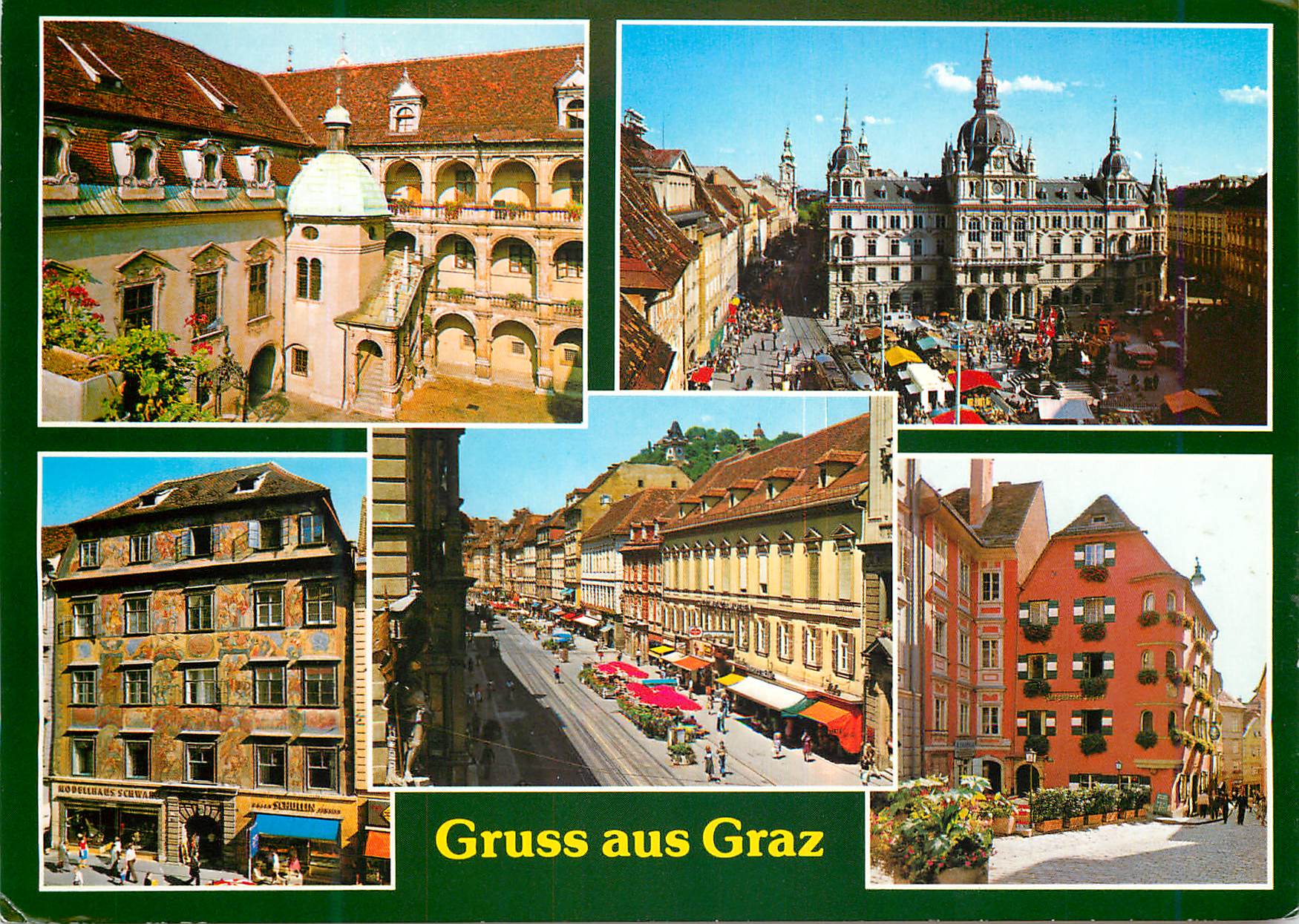 CPM Gruss aus Graz Landeshauptstadt der Steirmark