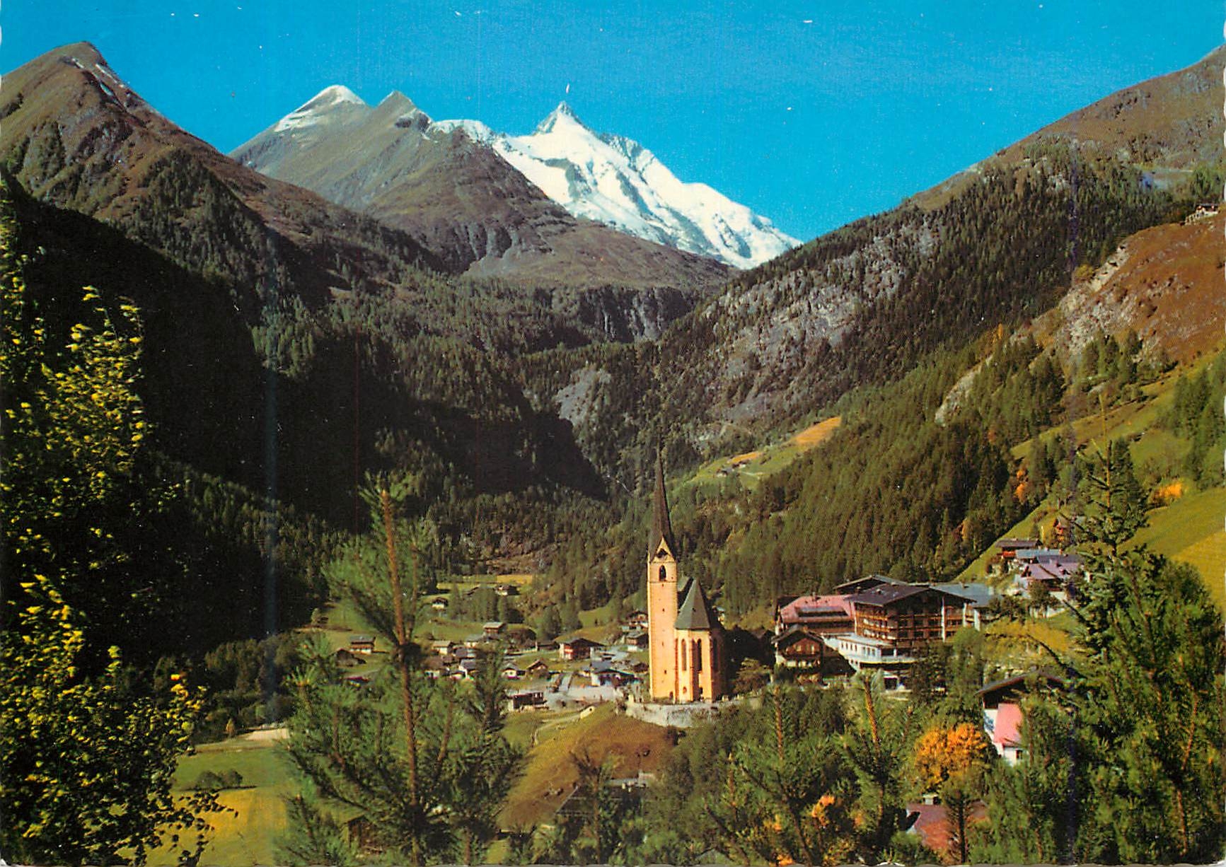 CPM Heiligenblut 1301 m am GroBglockner Bekannter Hohenluftkurort und Wintersportplatz