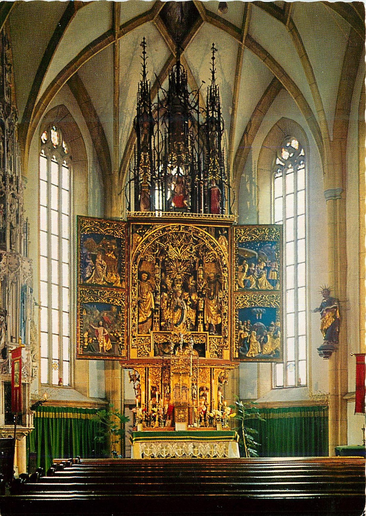 CPM Wallfahrtskirche Heiligenblut Flugelaltar