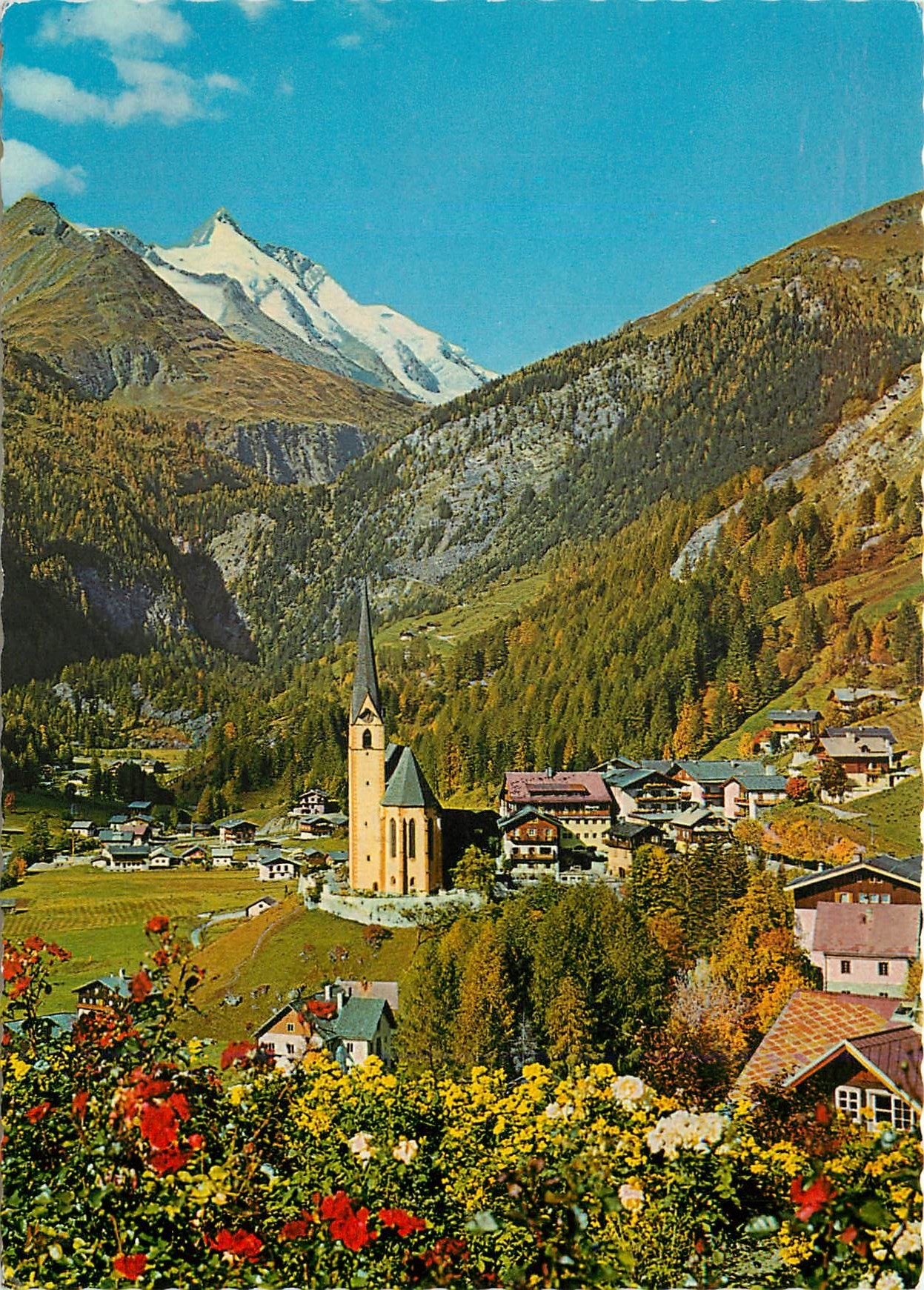 CPM Wallfahrtskirche Heiligenblut1301 m Mit GroBglockner 3798 m