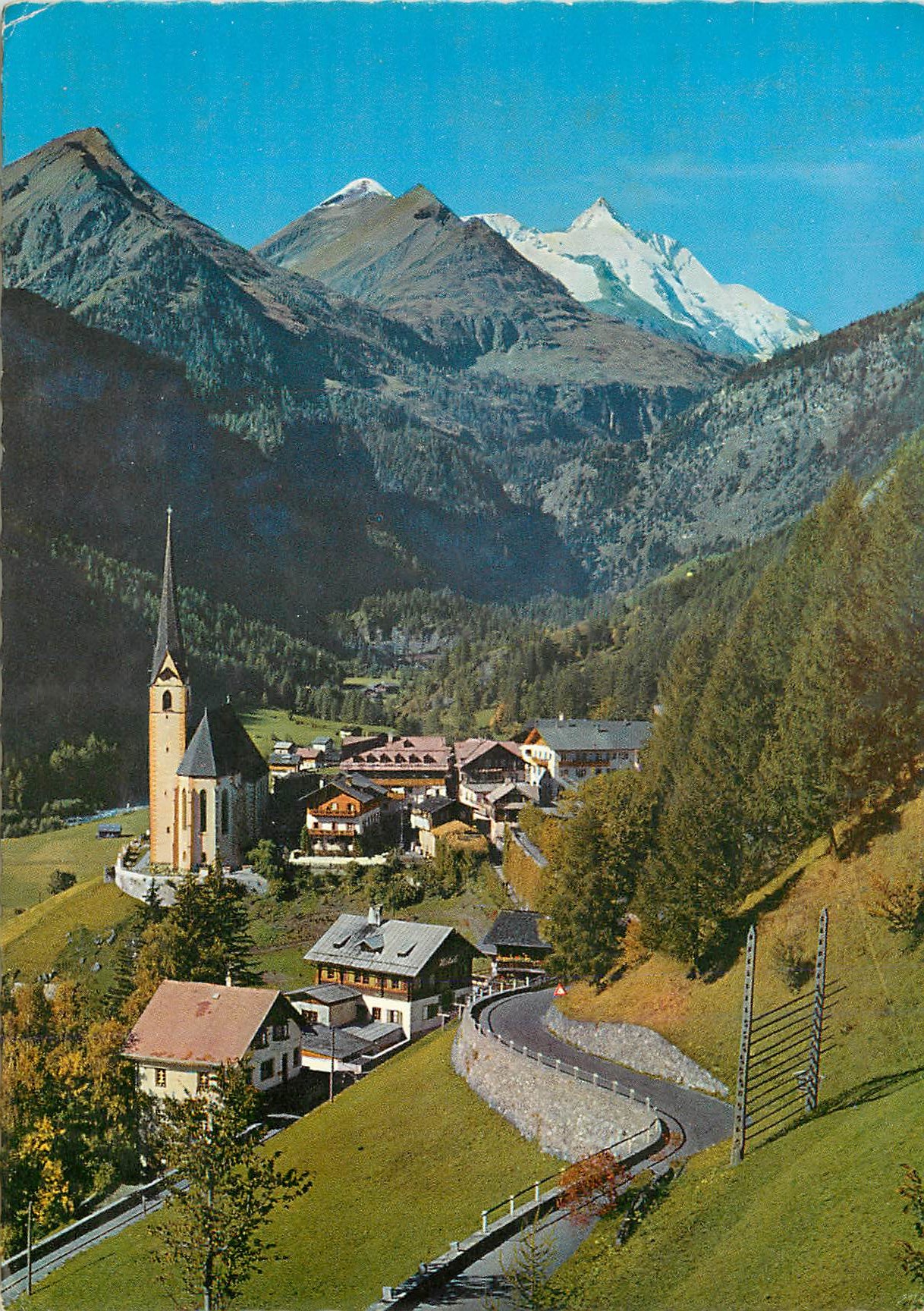 CPM Heiligenblut 1301 m an Der GroBglockner HochalpenstraBe Mit GroBglockner 3798 m
