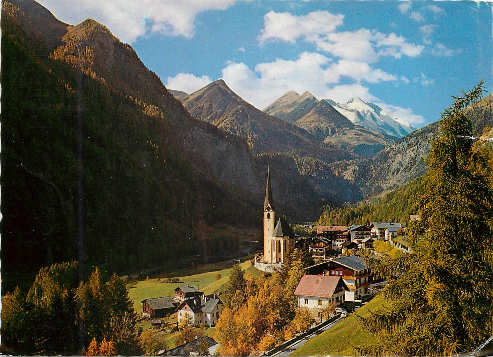 CPM Heiligenblut 1301 m an Der GroBglockner HochalpenstraBe Mit GroBglockner 3798 m