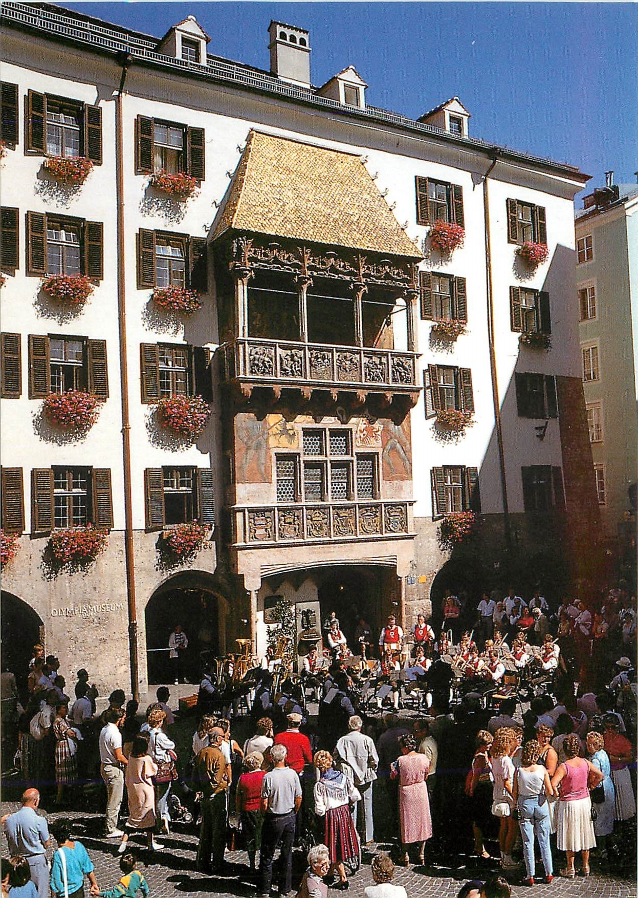 CPM Fruhschoppen Vor dem Goldenen Dachl Innsbruck