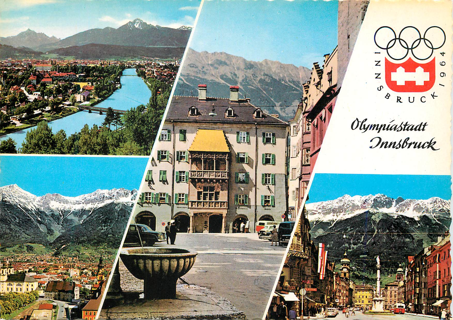 CPM Olympiastadt Innsbruck Jeux Olympiques 1964