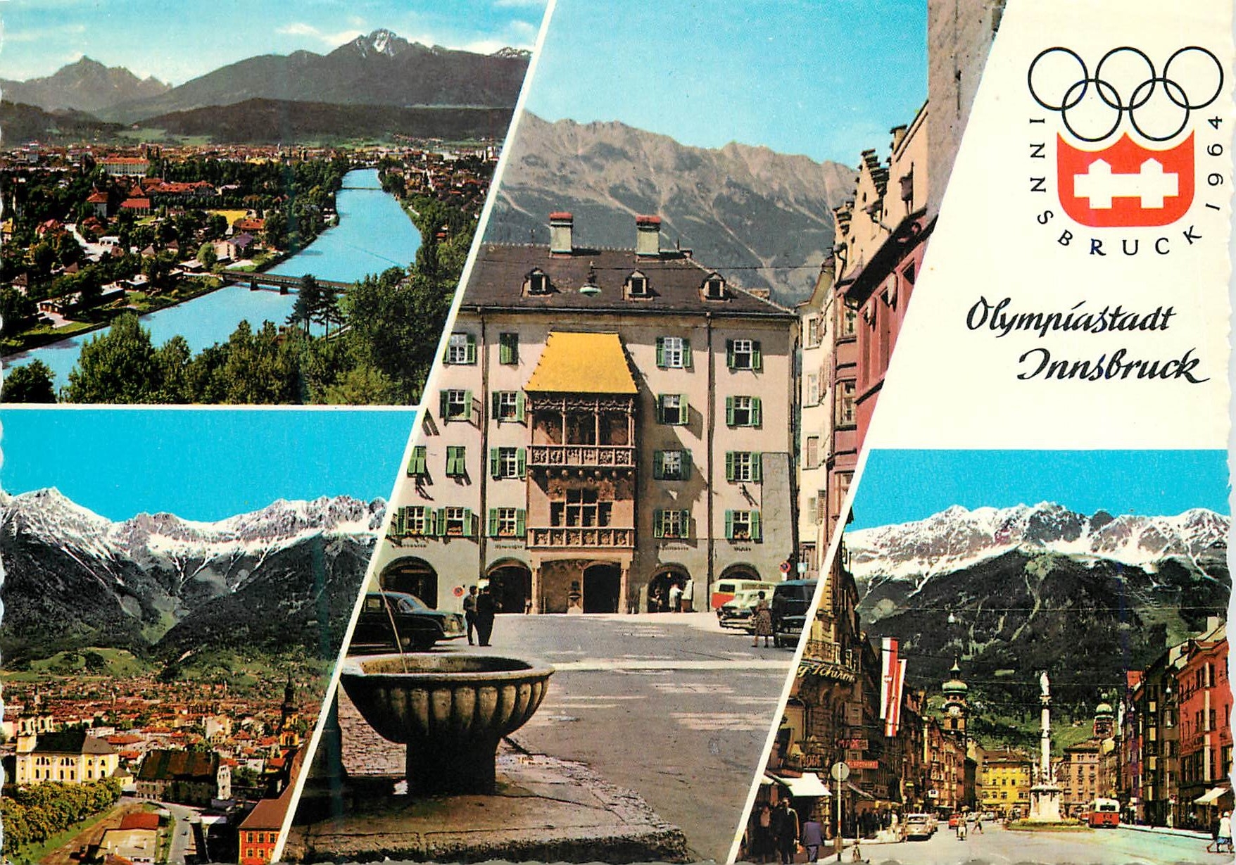 CPM Olympiastadt Innsbruck Jeux Olympiques 1964