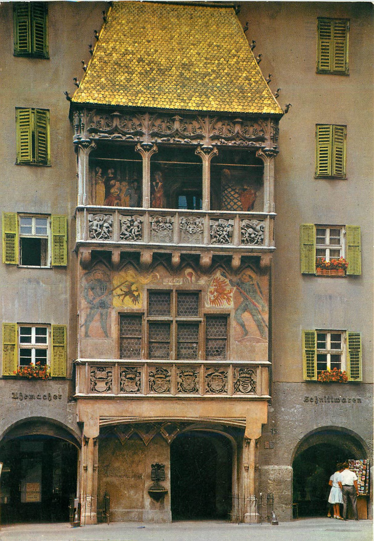 CPM Innsbruck Le Petit Toit Dore Construit en 1420