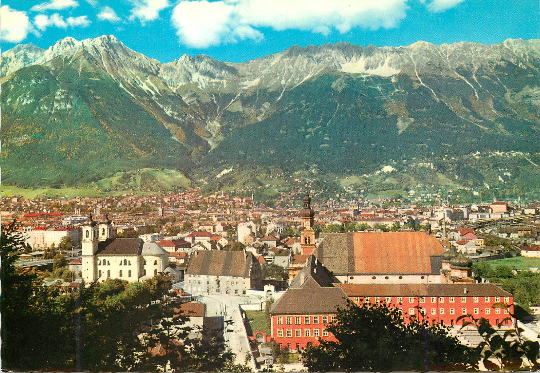 CPM Innsbruck Devant La Chaine du Nord