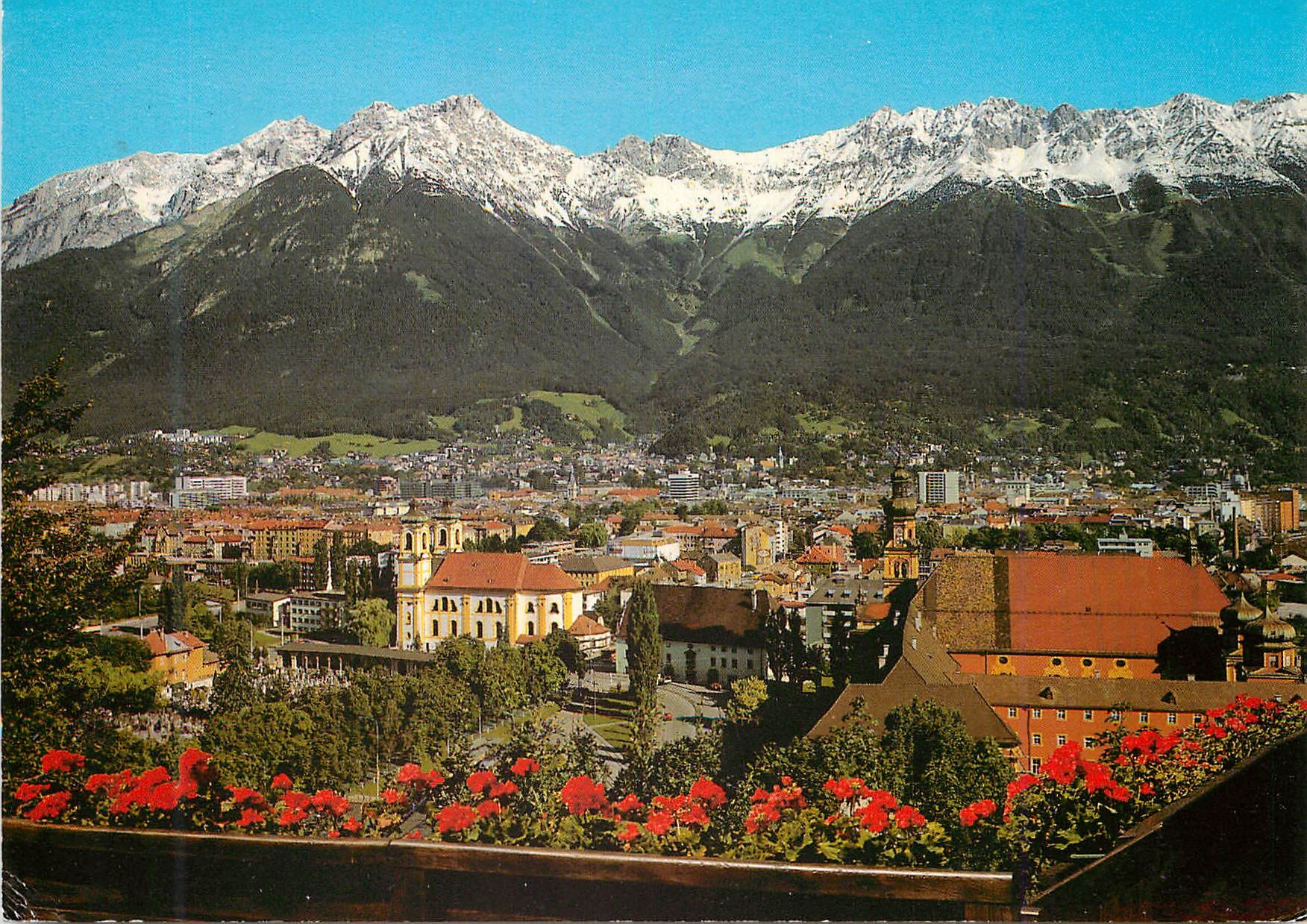 CPM Innsbruck Tirol Austria Vue Sur La Nordkette