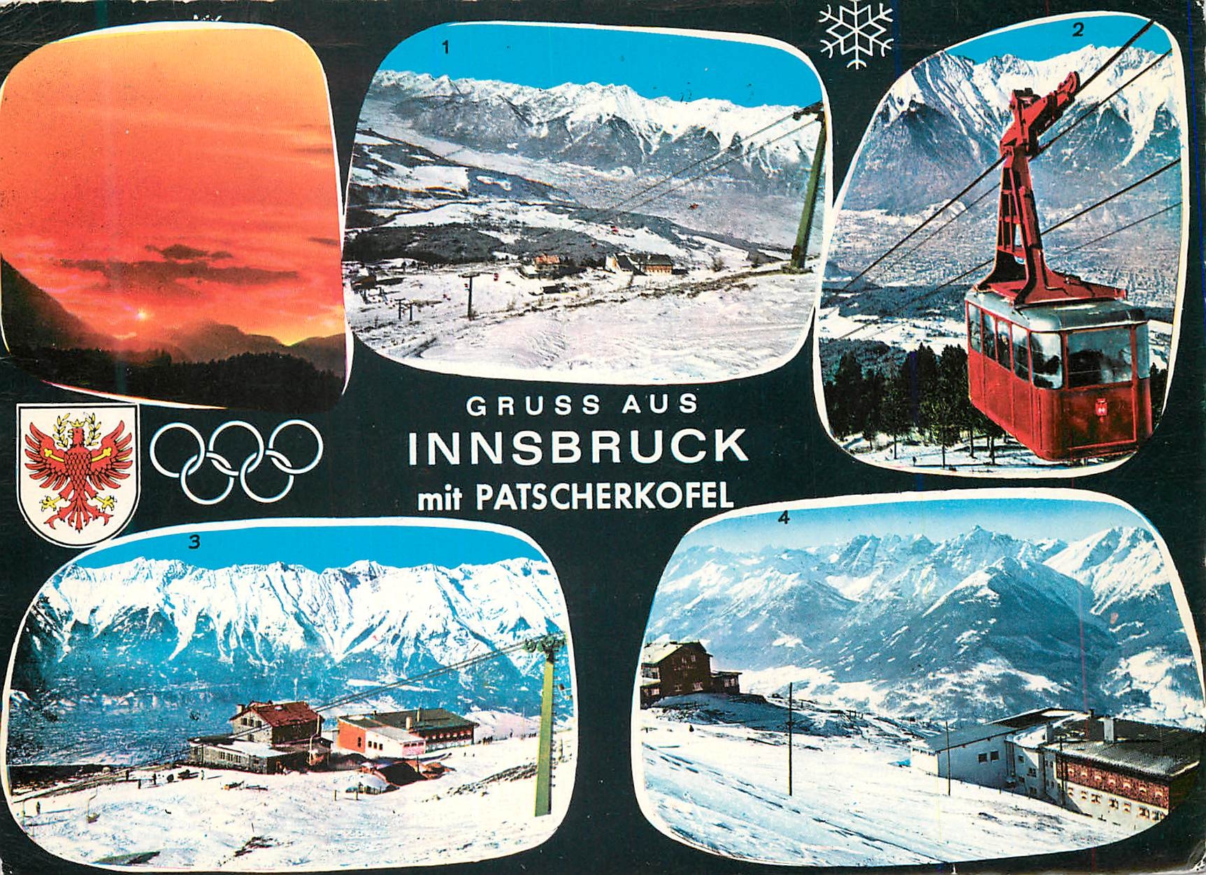 CPM Gruss aus Innsbruck Mit Patscherkofel