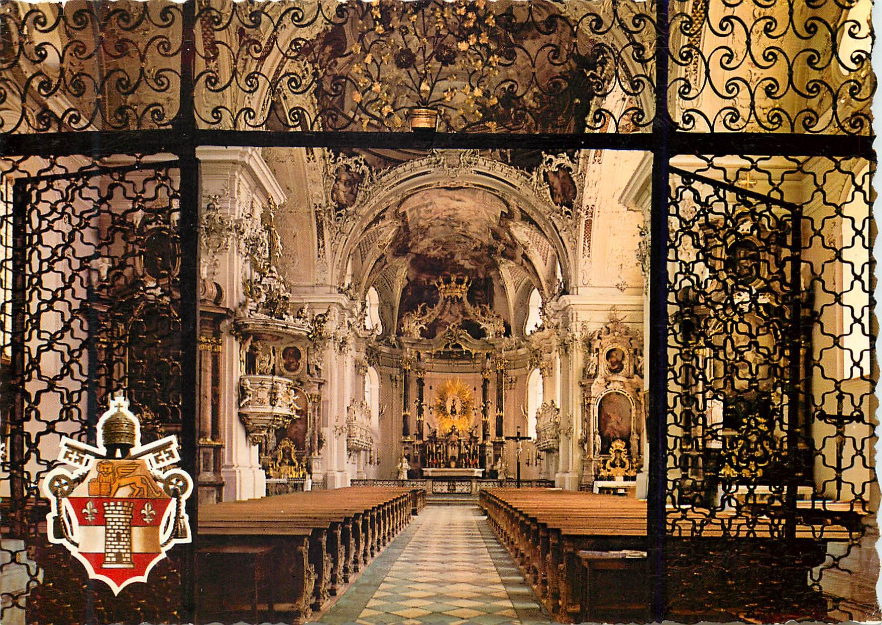 CPM Innsbruck Wilten Basilika Innsbruck Mit Pepstlichom Wappen