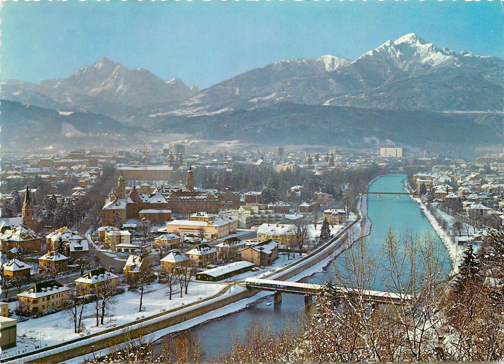 CPM Innsbruck Gegen Suden Mit Serles  2719m und Nockspitze 2406m