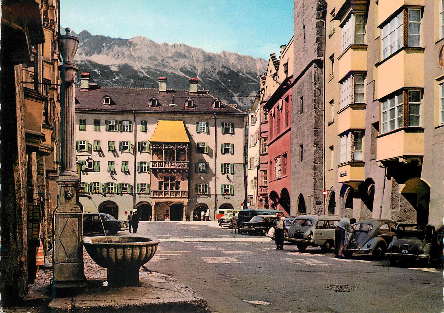 CPM Innsbruck Herzog Friedrich StraBe Mit Goldenem Dachl