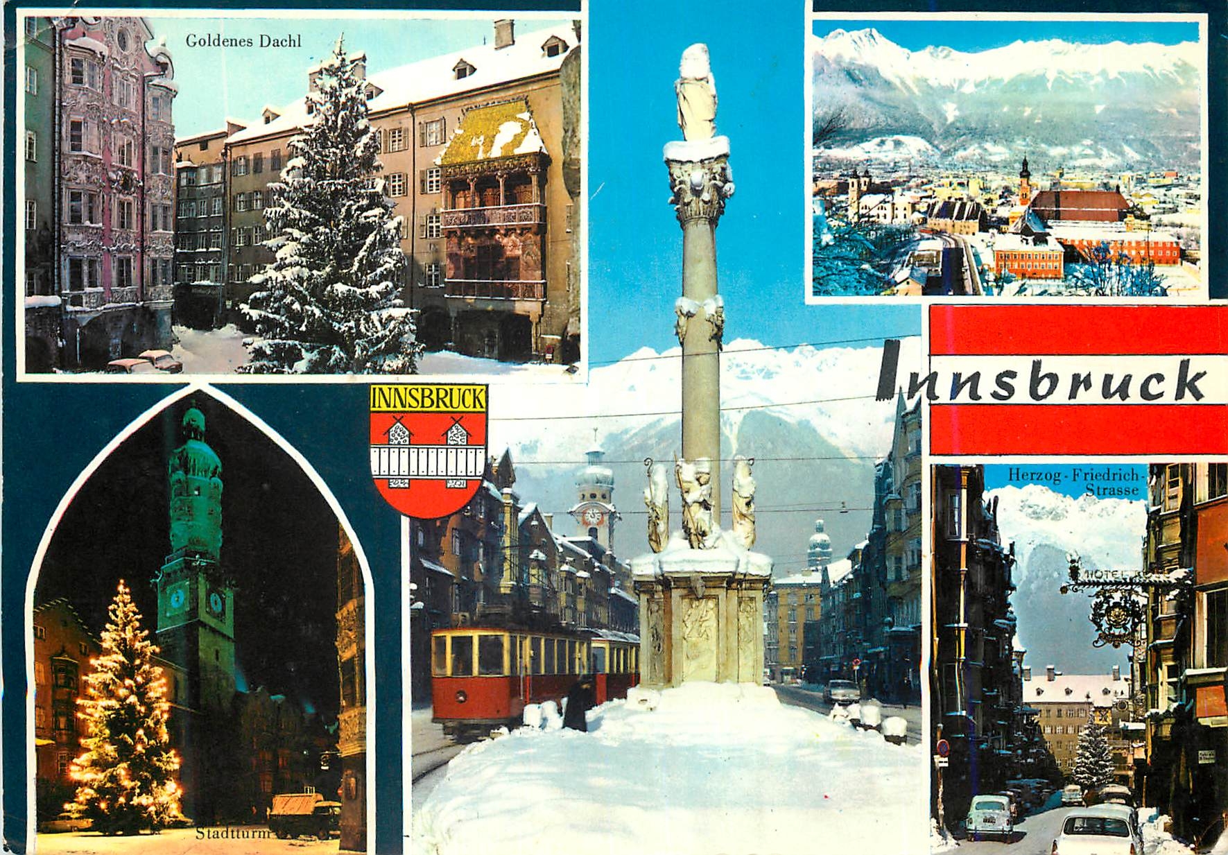 CPM Innsbruck Tirol Austragungsort der IX Olymischen Winterspiele 1964 Tramway