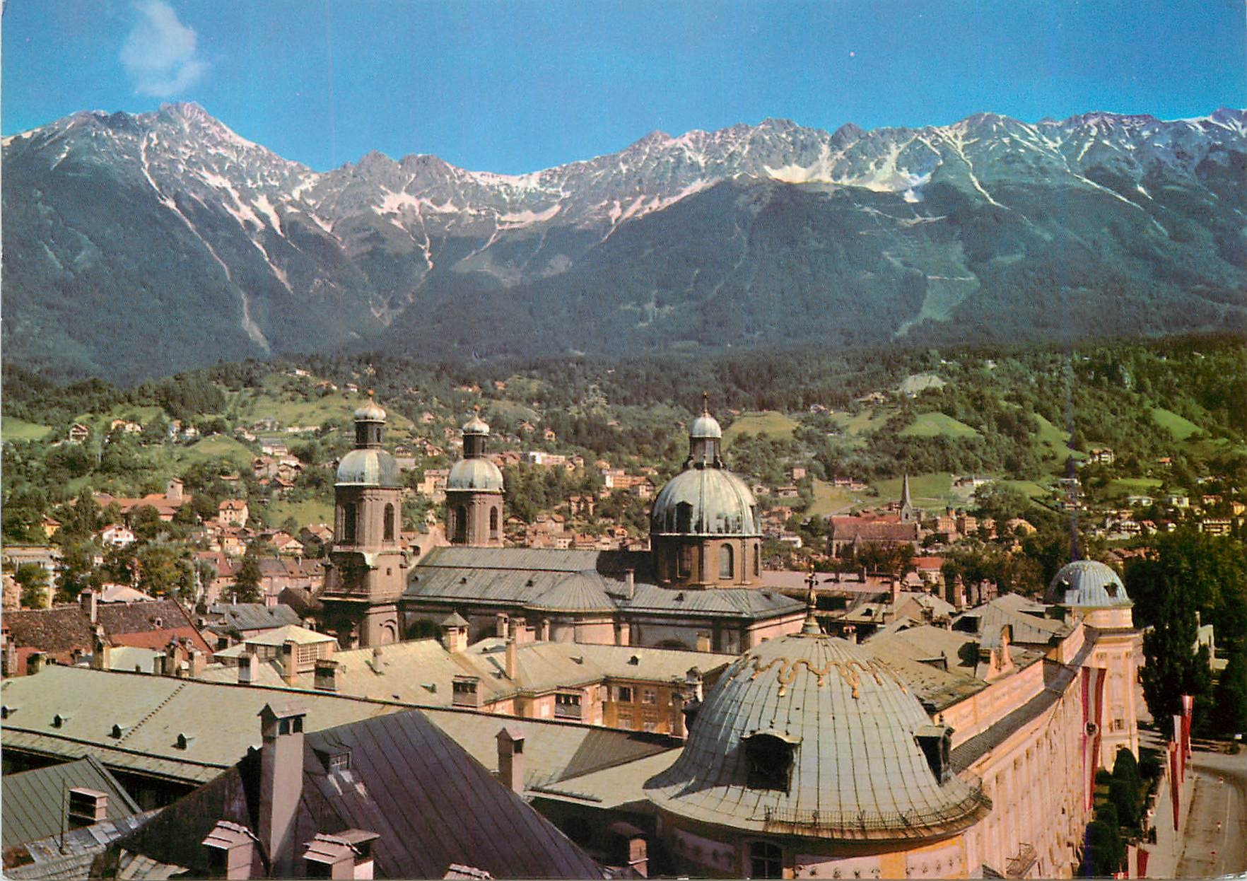 CPM Innsbruck Dom und Hofburg Gegen Nordkette