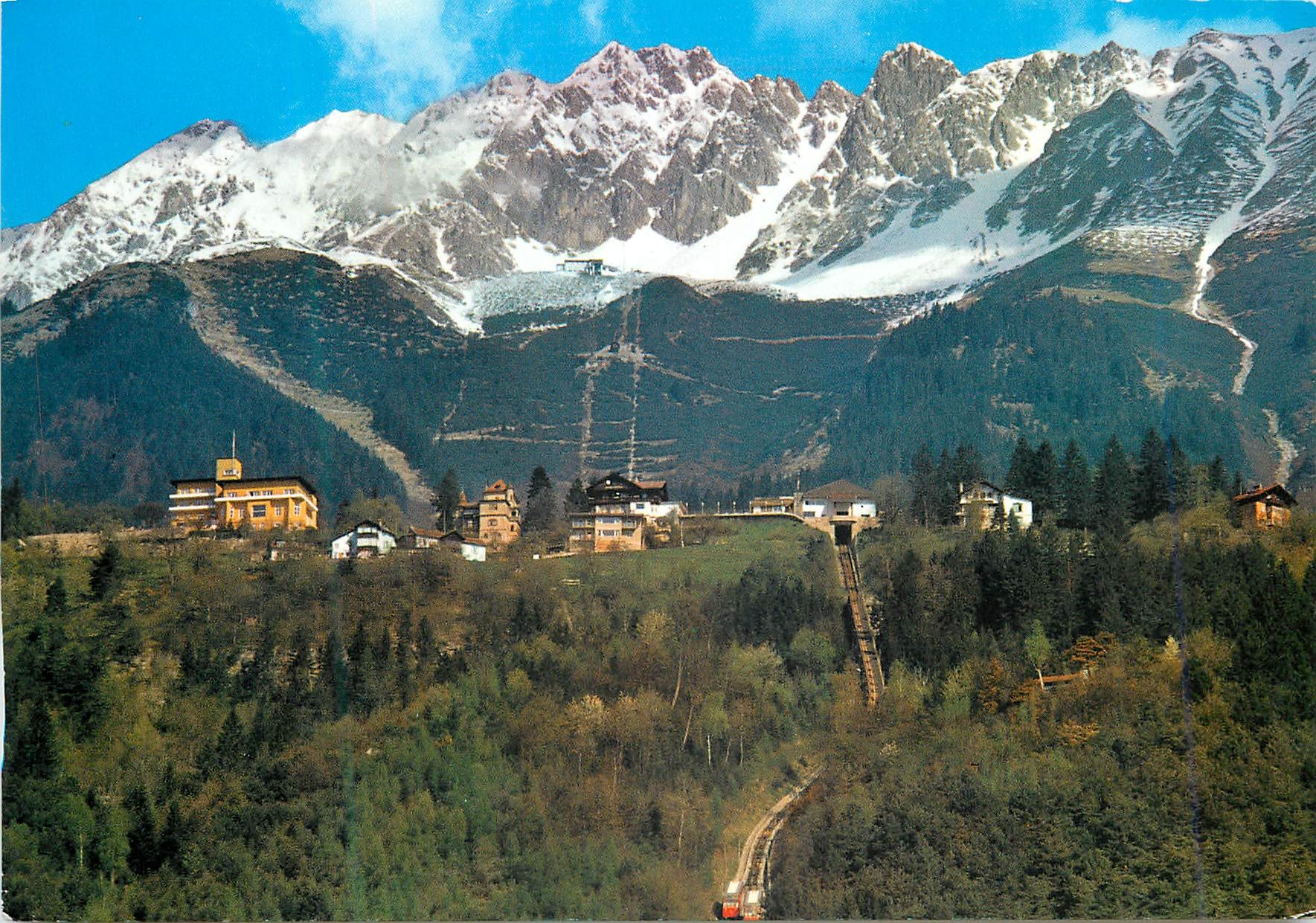 CPM Innsbruck Hungergurg avec Seegrube et Nordkette