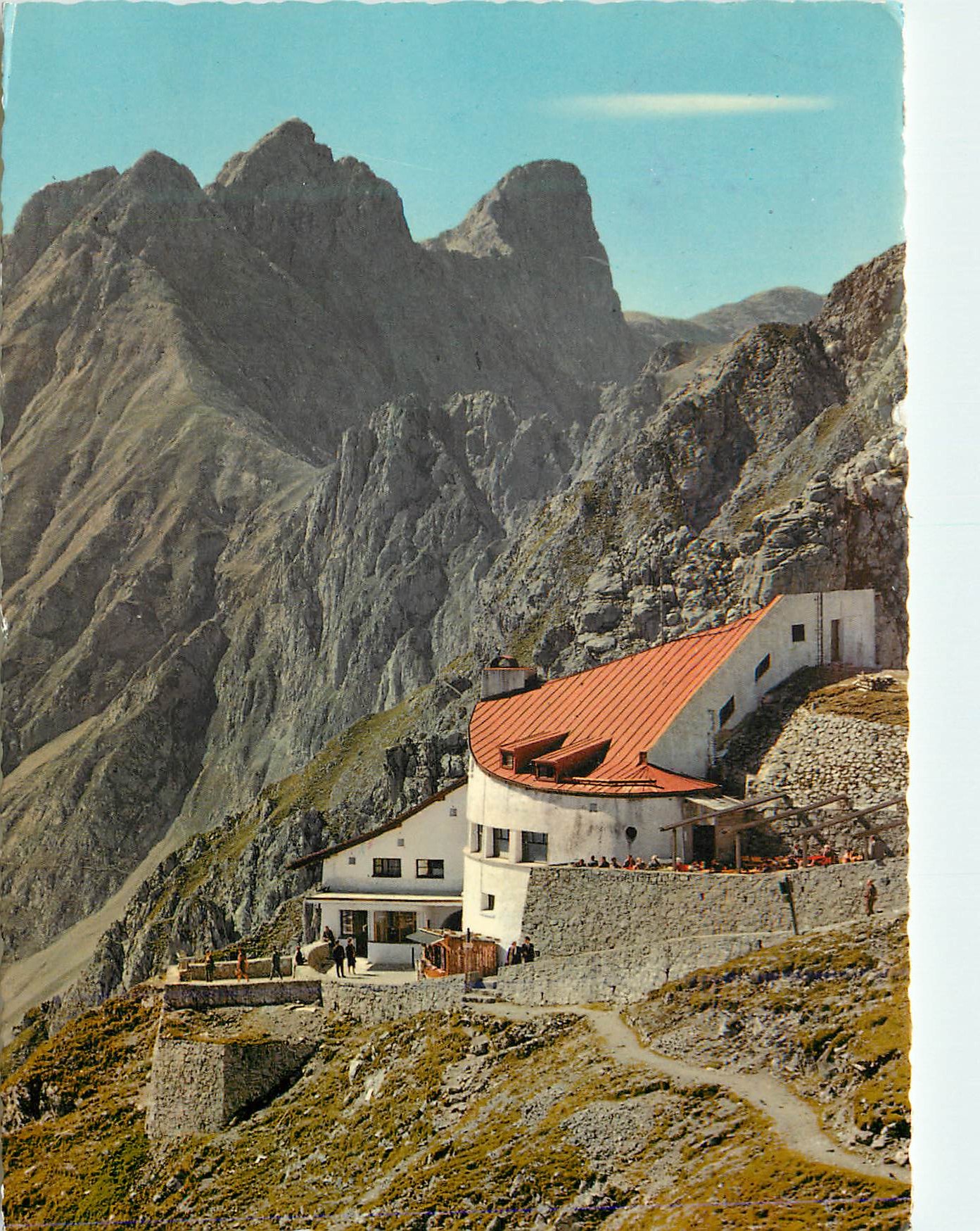 CPM Innsbruck Nordkettenbahn Hafelekar Bergstation (2260m) Gegen Brandjoch Tirol