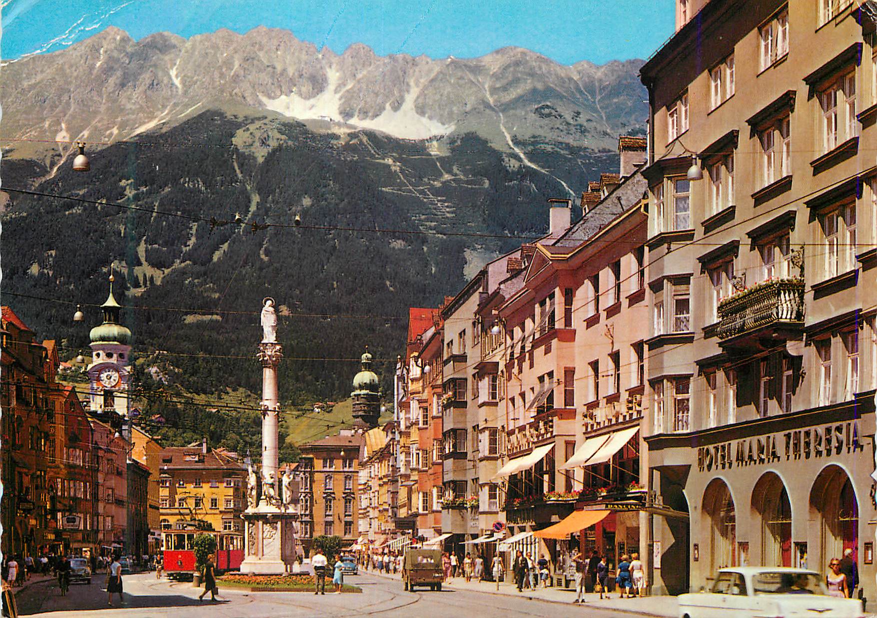 CPM Innsbruck Mit Nordkette Maria Theresien Strasse