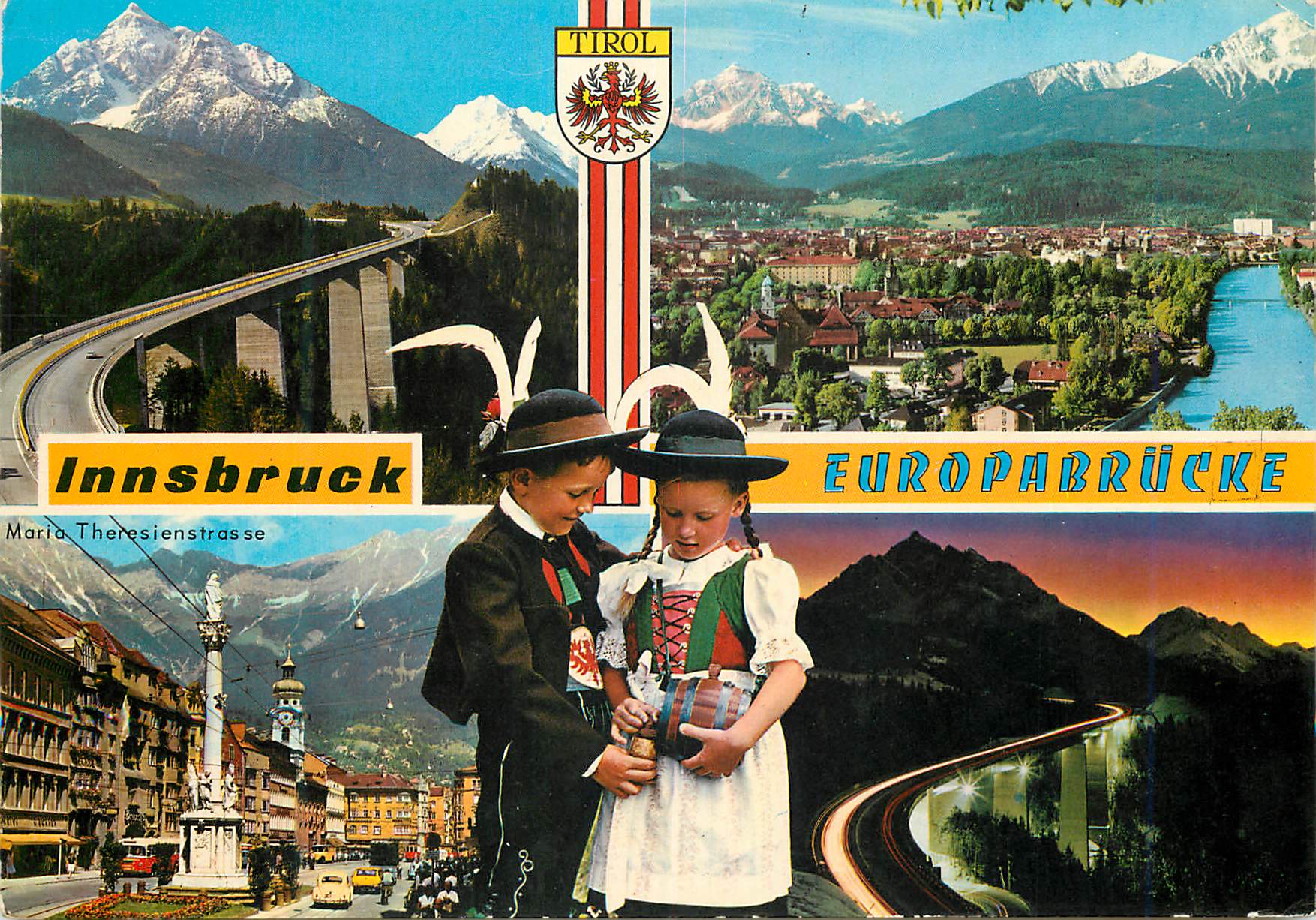 CPM Innsbruck Europabrucke Maria Theresienstrasse