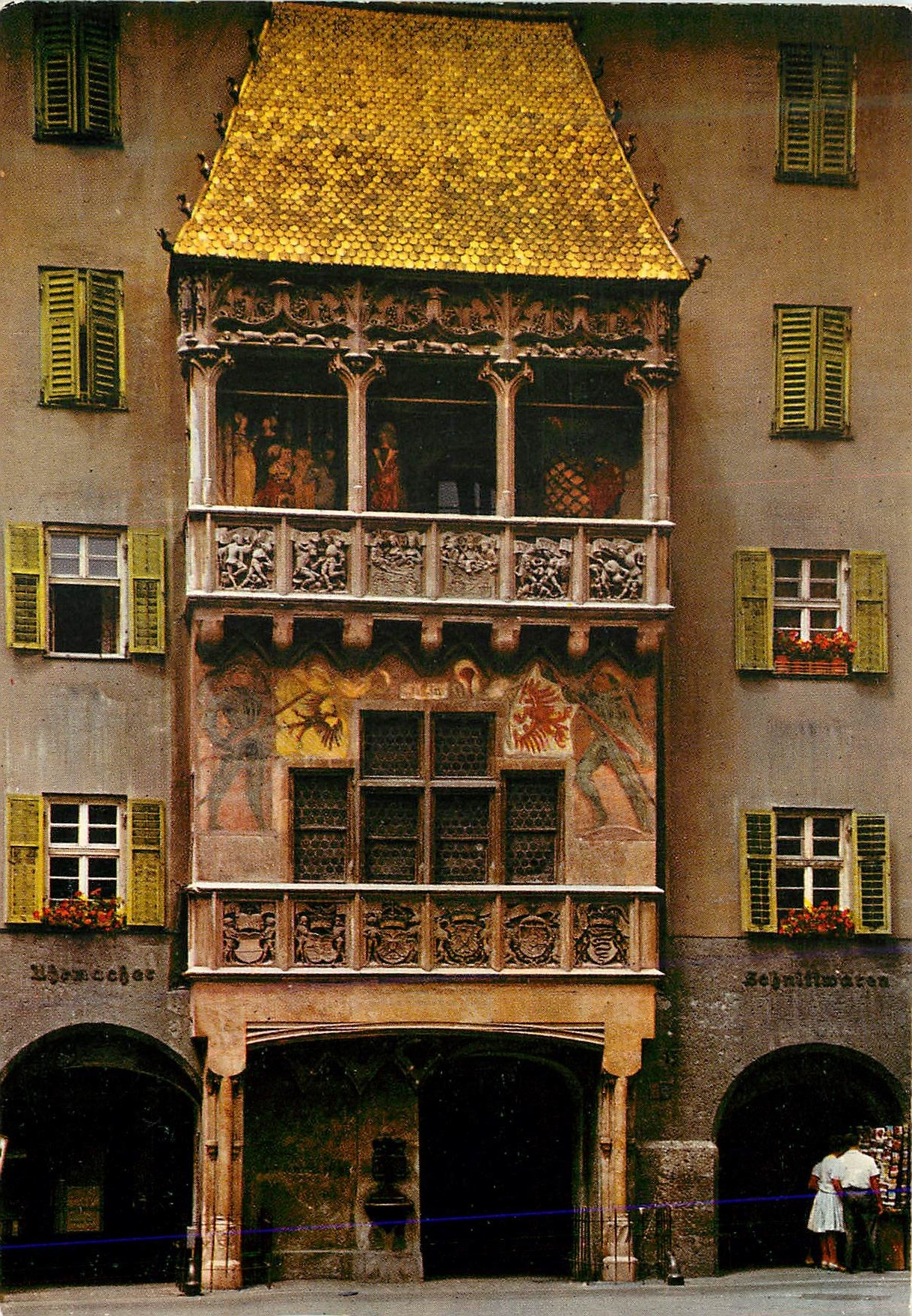 CPM Innsbruck Le Petit Toit Dore Construit en 1420