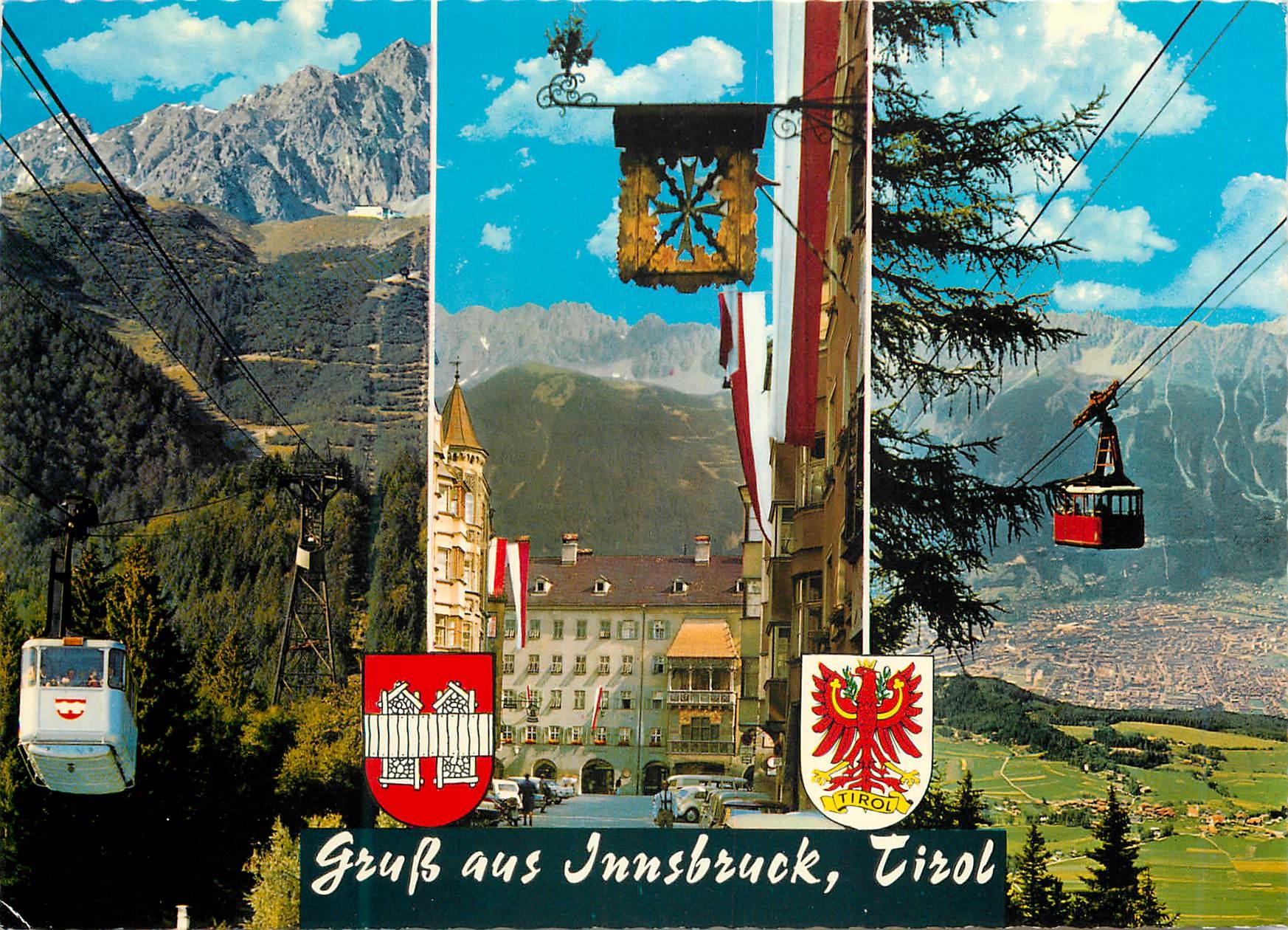 CPM Grub Aus Innsbruck Tirol Nordkettenbahn mit Station Seegrube