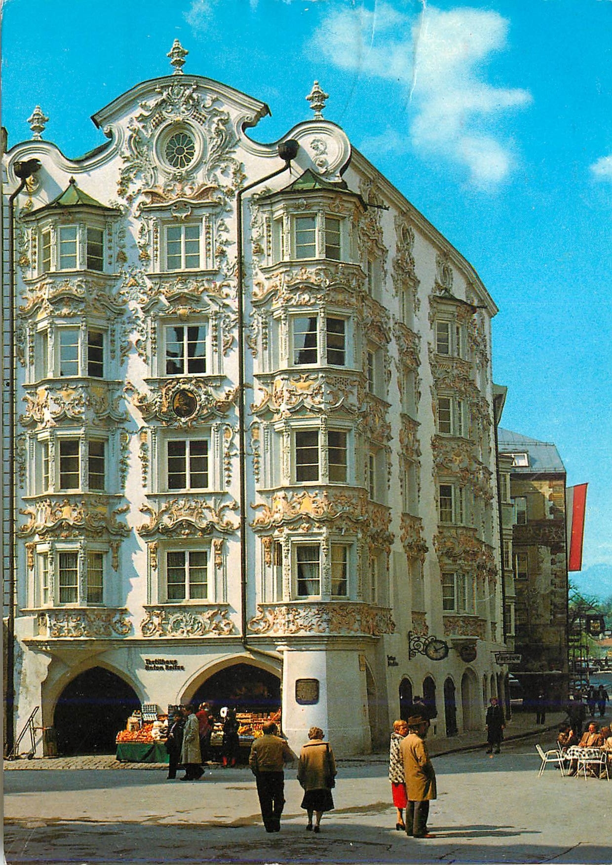 CPM Innsbruck Helblinghaus Spatgotisches Haus mit Rokokofassade aus dem 18 Jahrhundert