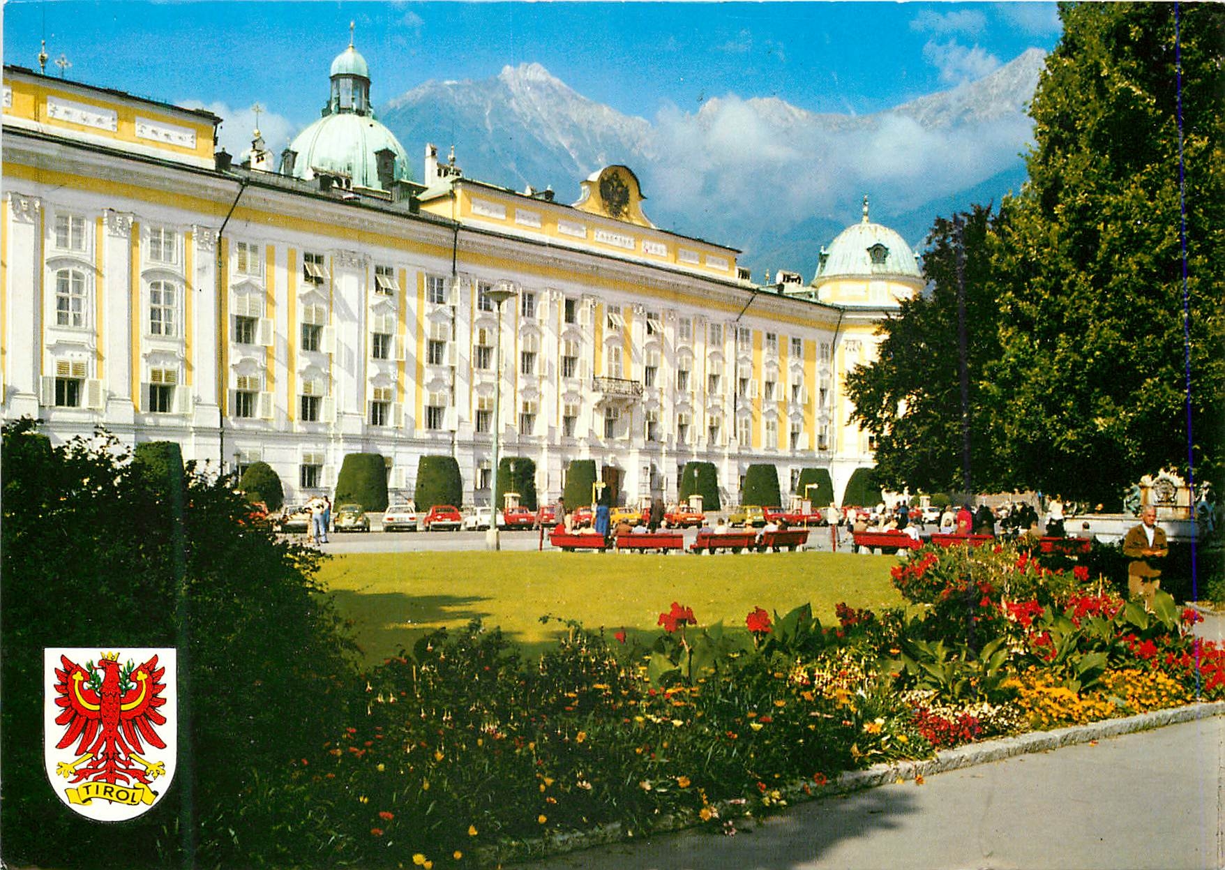 CPM Innsbruck Hofburg Gegen die Nordkette