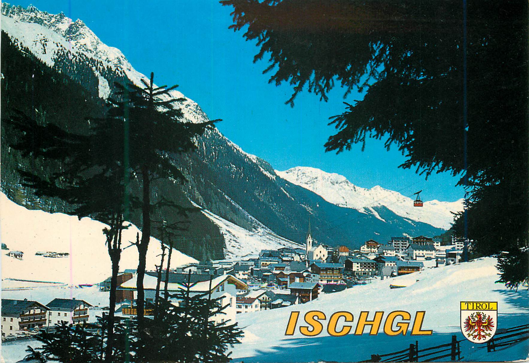 CPM Ischgl 1376m Paznauntal Tirol Mit Silvretta Seilbahn Autriche