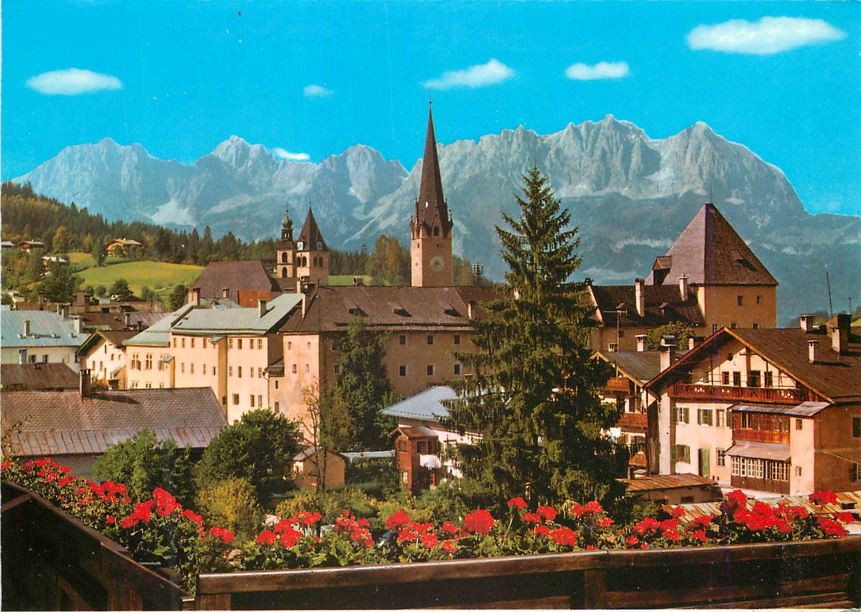 CPM Luftkurort Kitzbuhel Tirol Mit Kaisergebirge