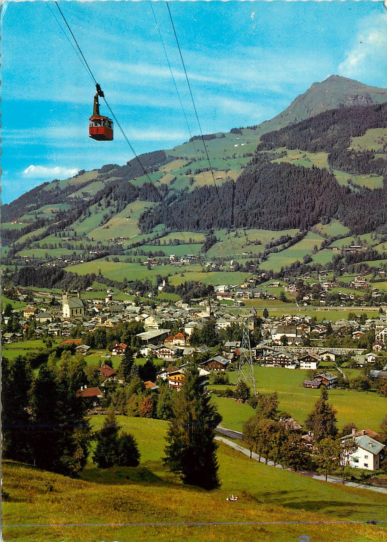 CPM Luftkurort Kitzbuhel Hahnenkammbahn Gegen Tirol