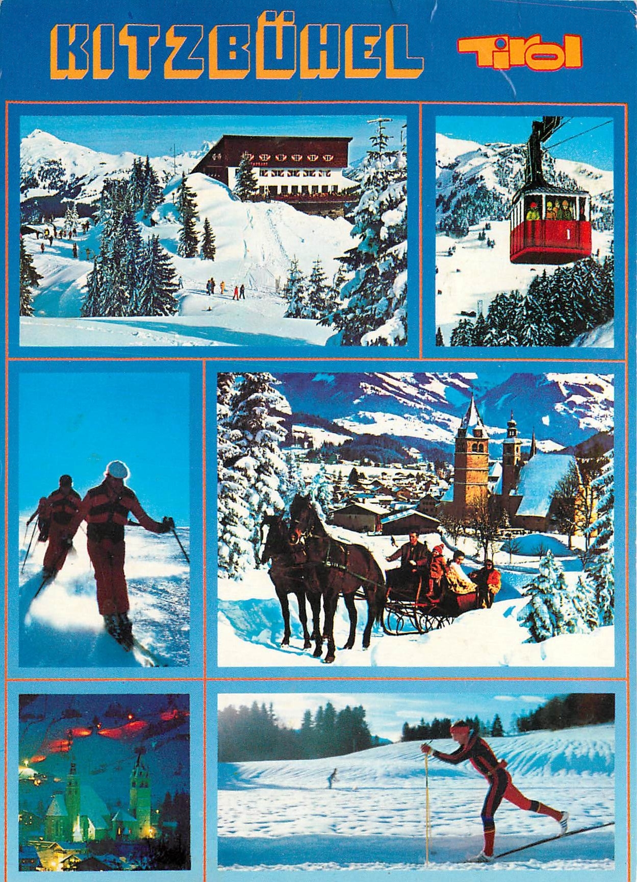 CPM Skiparadies Kitzbuhel Mit Den Skigabieten Tirol