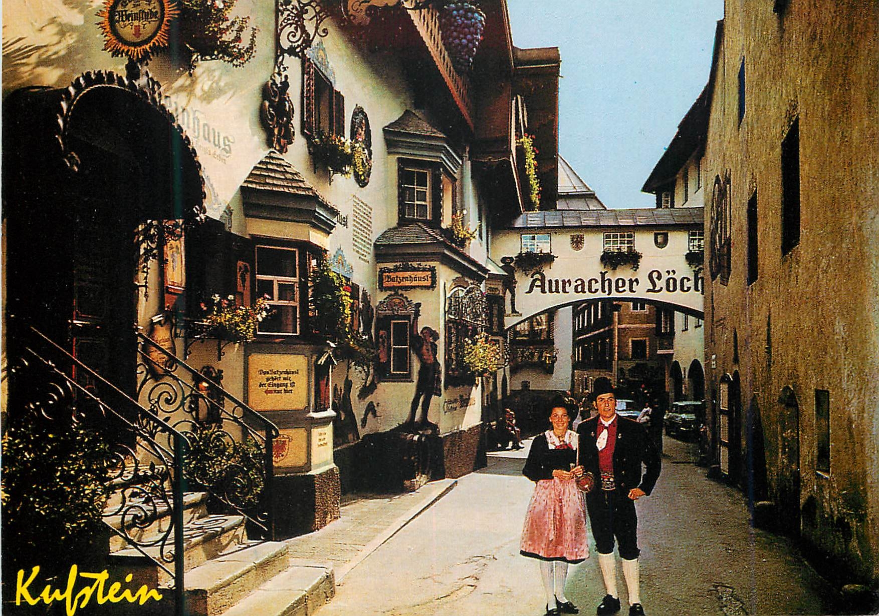 CPM Kufstein Romerhofgasse mit dem Bekannten Auracher Lochl