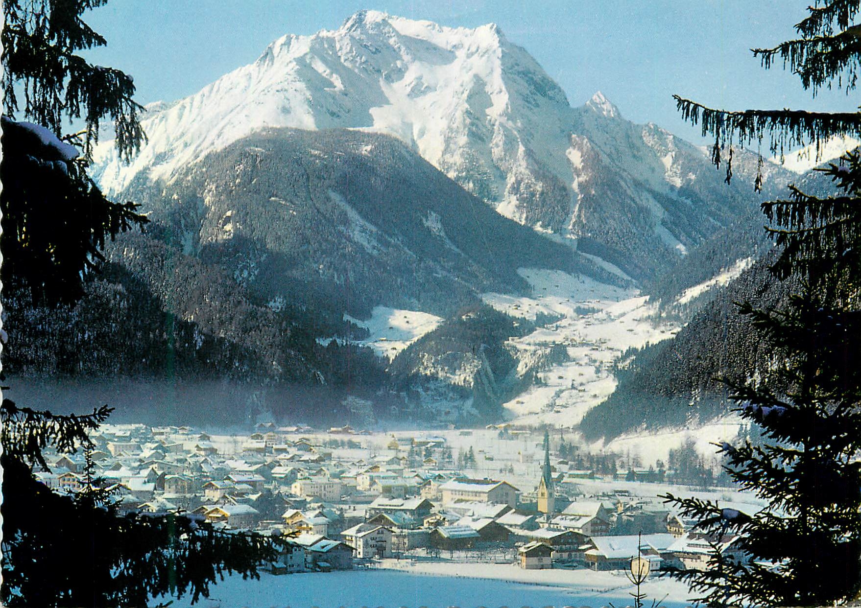CPM Wintersportplatz Mayrhofen Gegen Grunberg Zillertal Tirol
