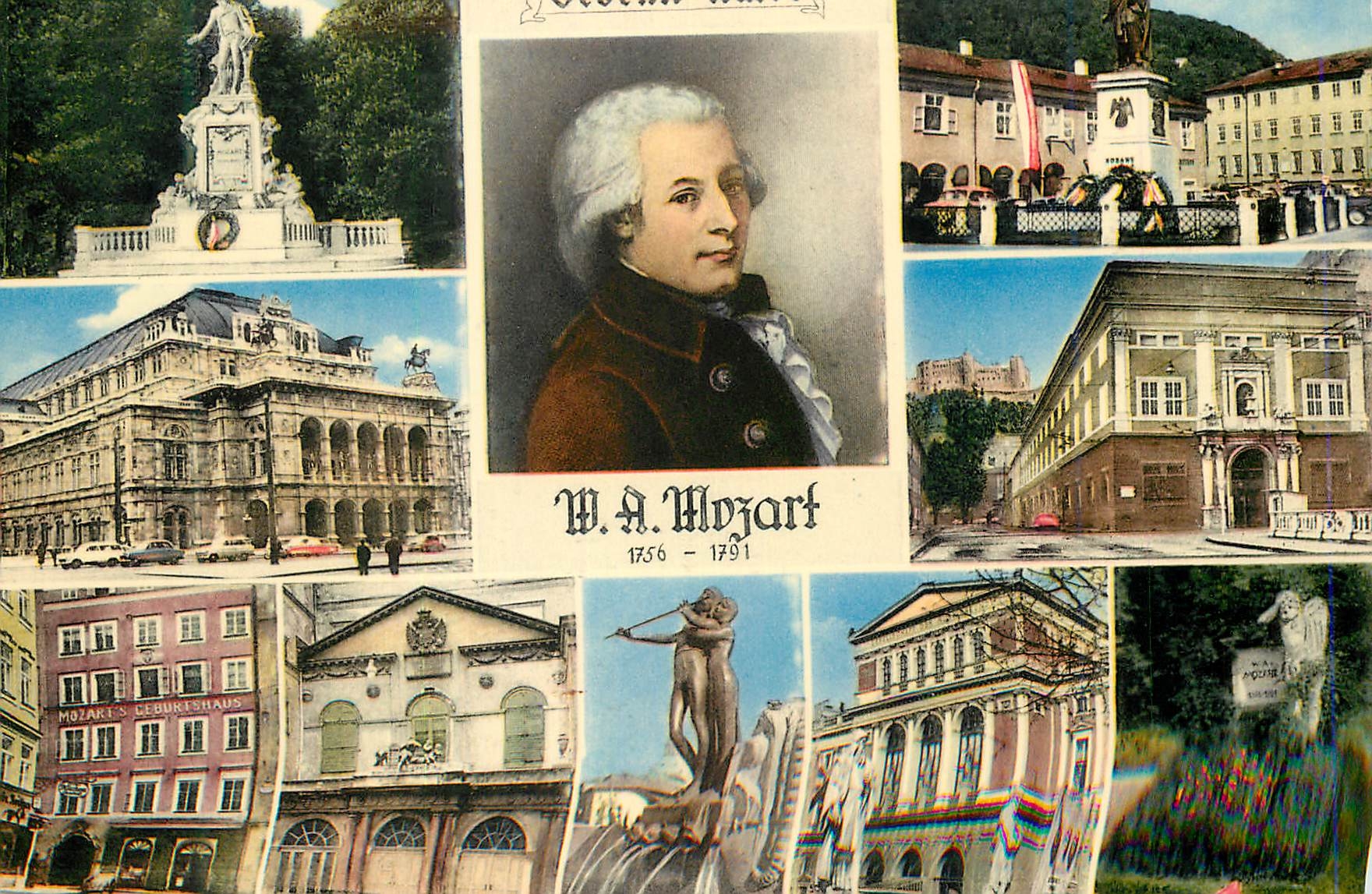 CPM Denkmal Wlun Donkmal Salzburg Stastroper Wien Mozart