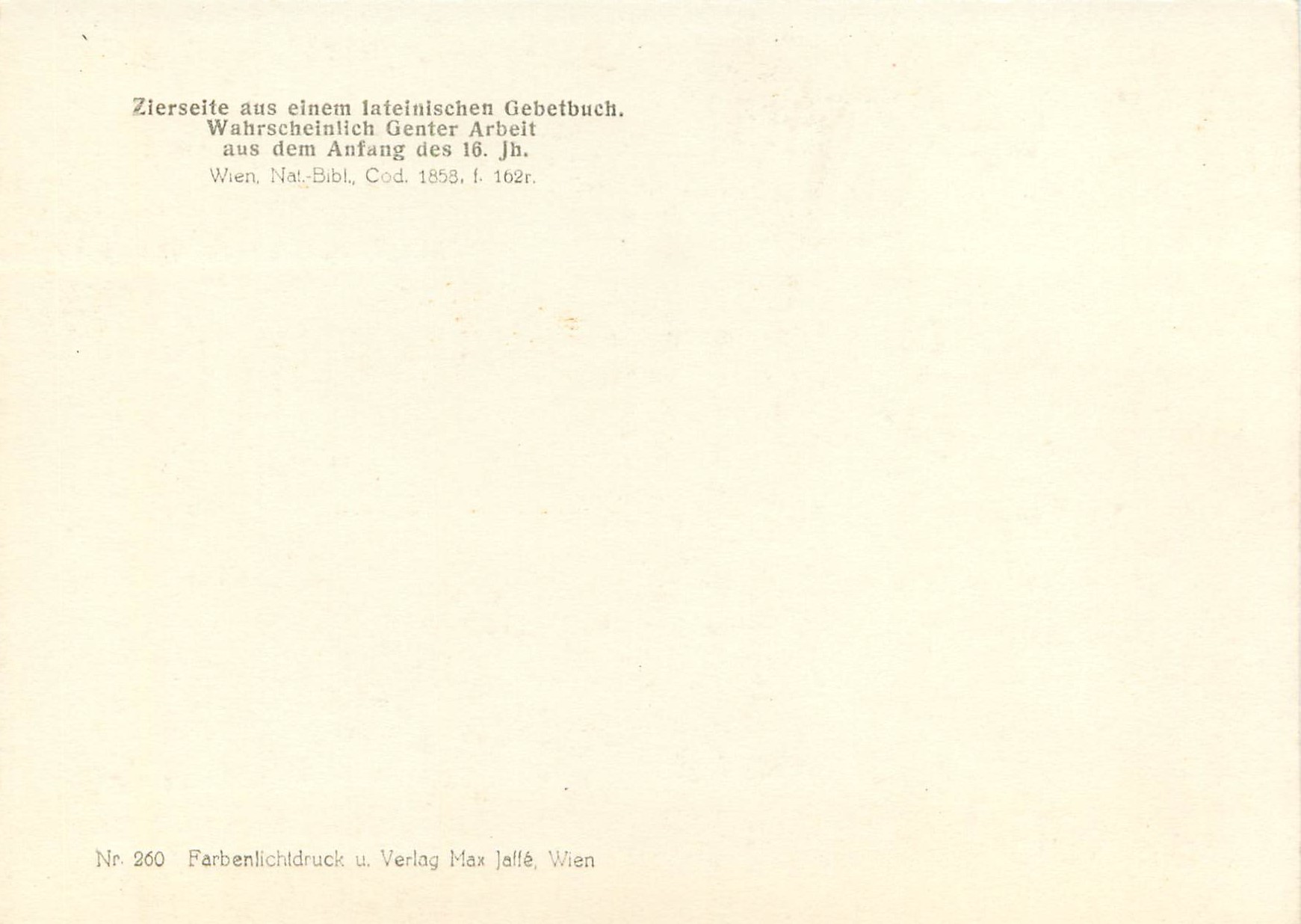 CPM Zierseite aus Einem Lateinischen Gebetbuch Wahrscheinkich Genter Arbeit Wien — Back