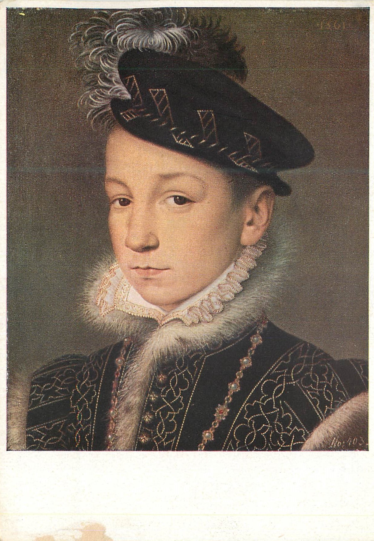 CPM Francois Clouet (1522 1572) Karl IX Von Frankreich ( Wien Kunsthistorisches Museum)